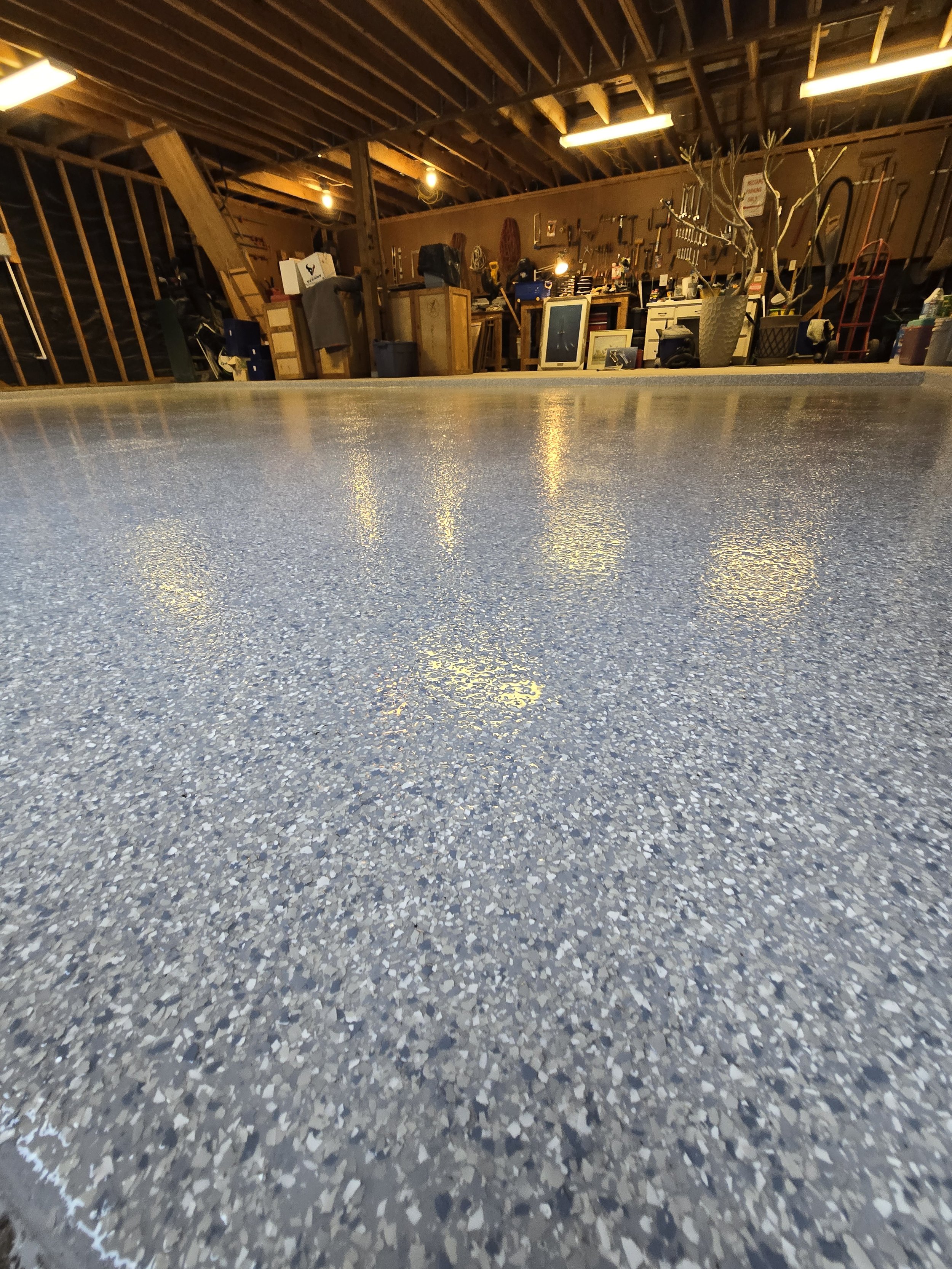 GARAGE EPOXY FLOOR SEA MIST-AFTER