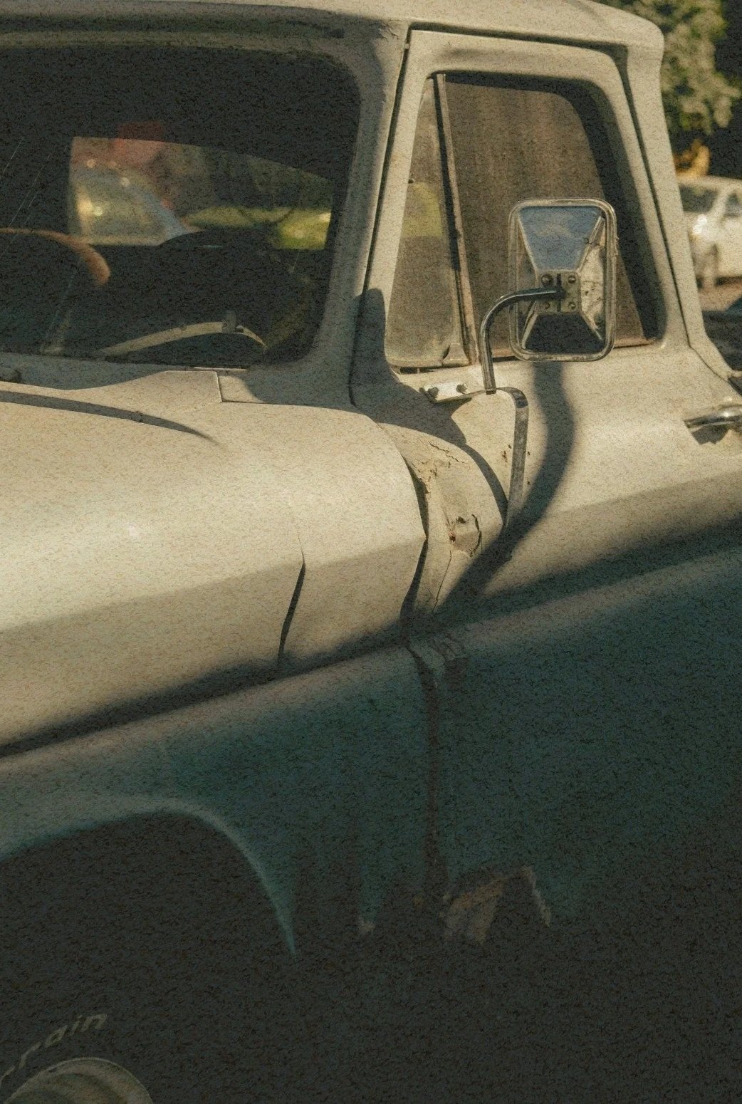 Vintage work truck representing McMurray & Sons' roofing legacy since 1919