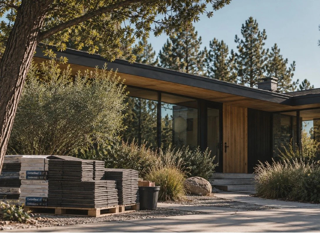 Residential roofing project in Bend, Oregon by McMurray & Sons