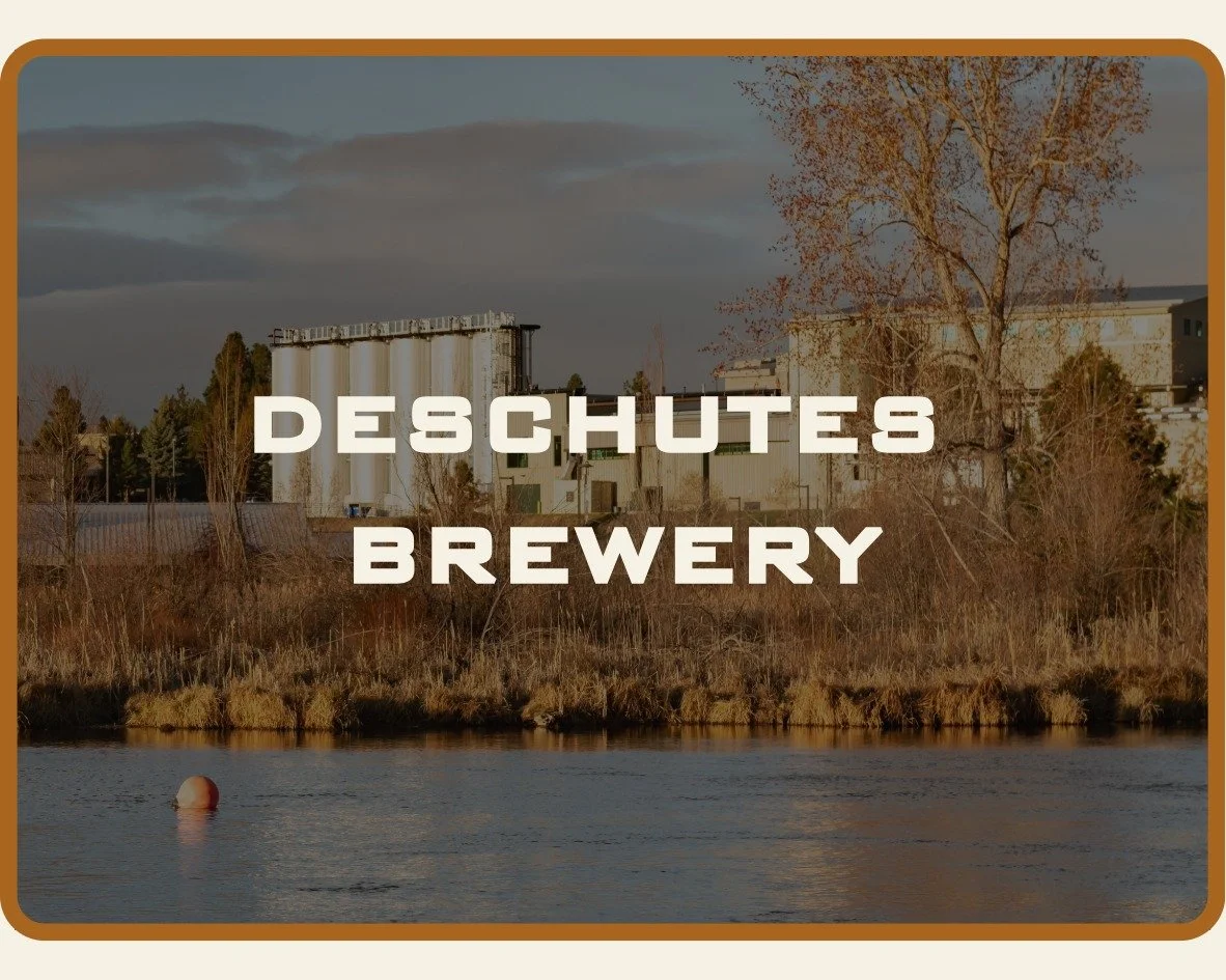 Deschutes Brewery across the Deschutes River in Bend Oregon with new metal roofing