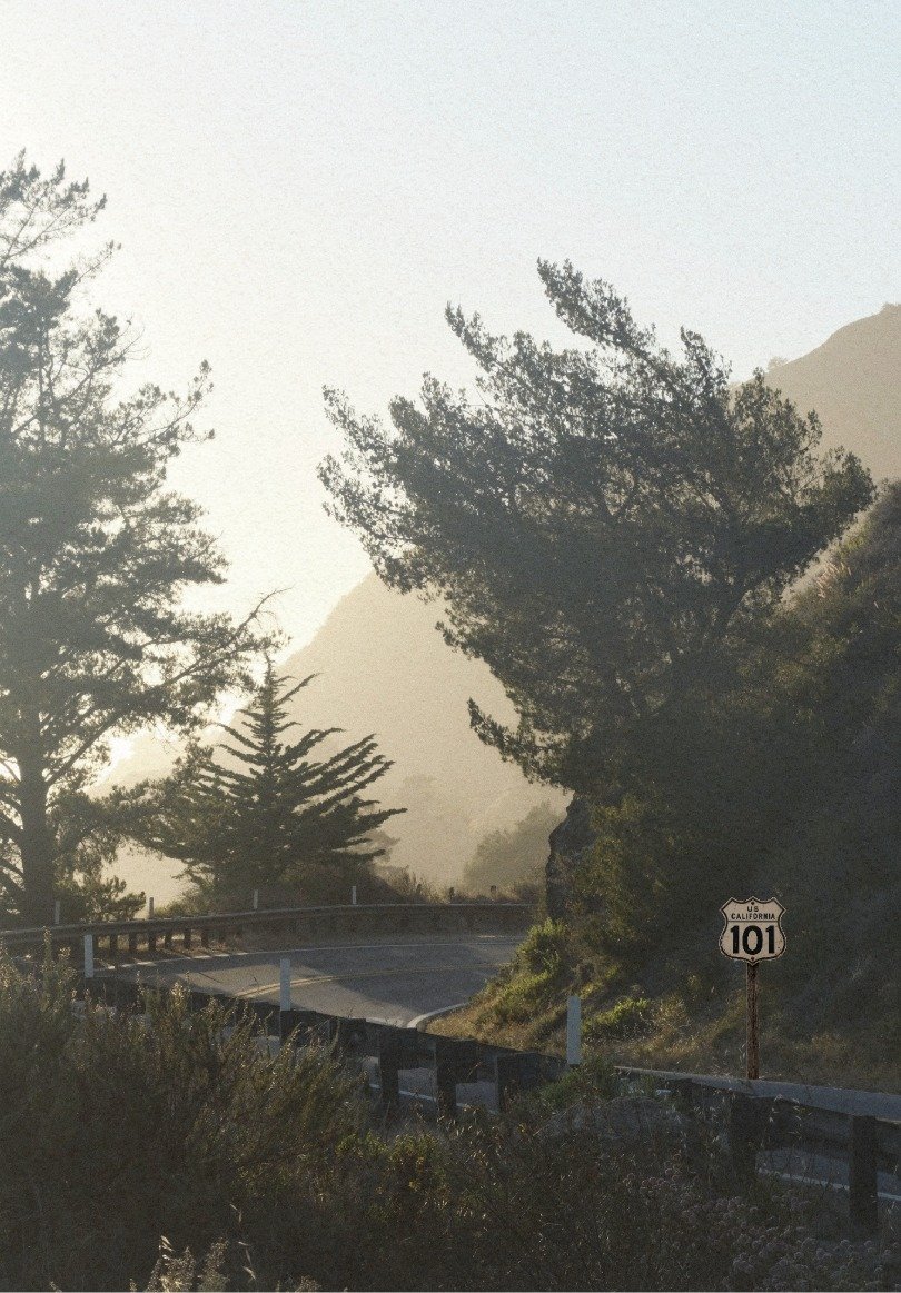 Highway 101 along the Northern California coast in McMurray & Sons' roofing service area