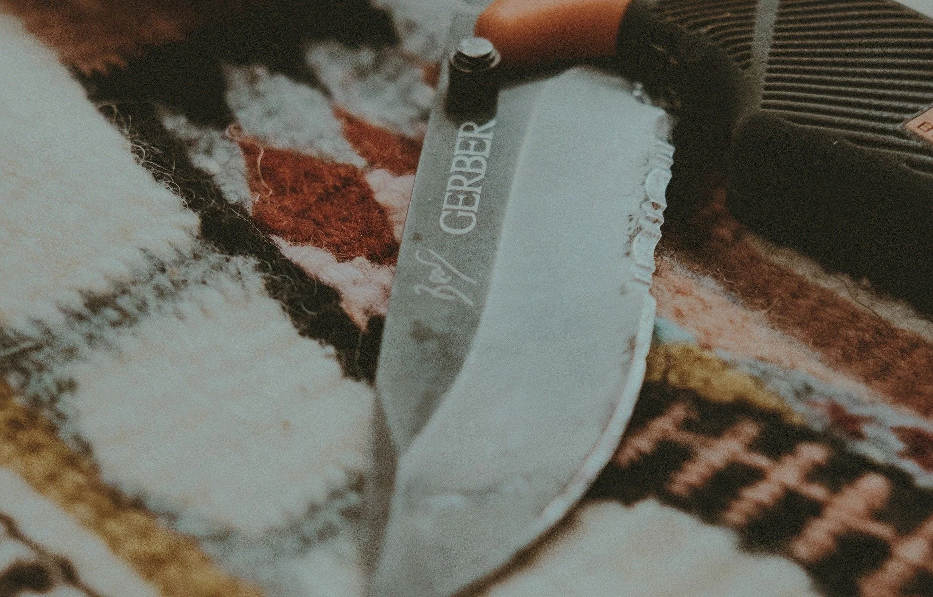 Vintage pocketknife used in McMurray & Sons brand photography