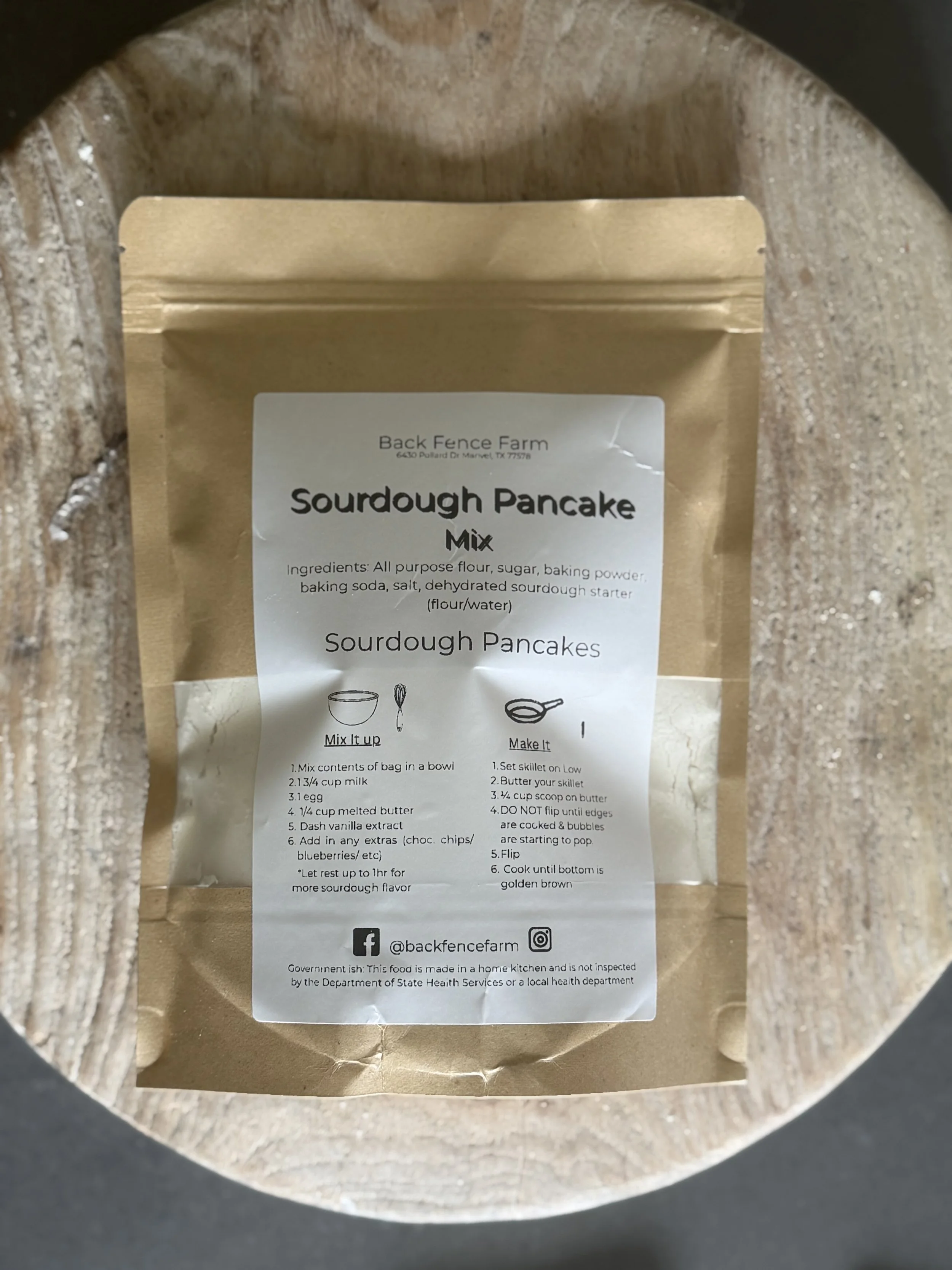 Sourdough Pancake Mix