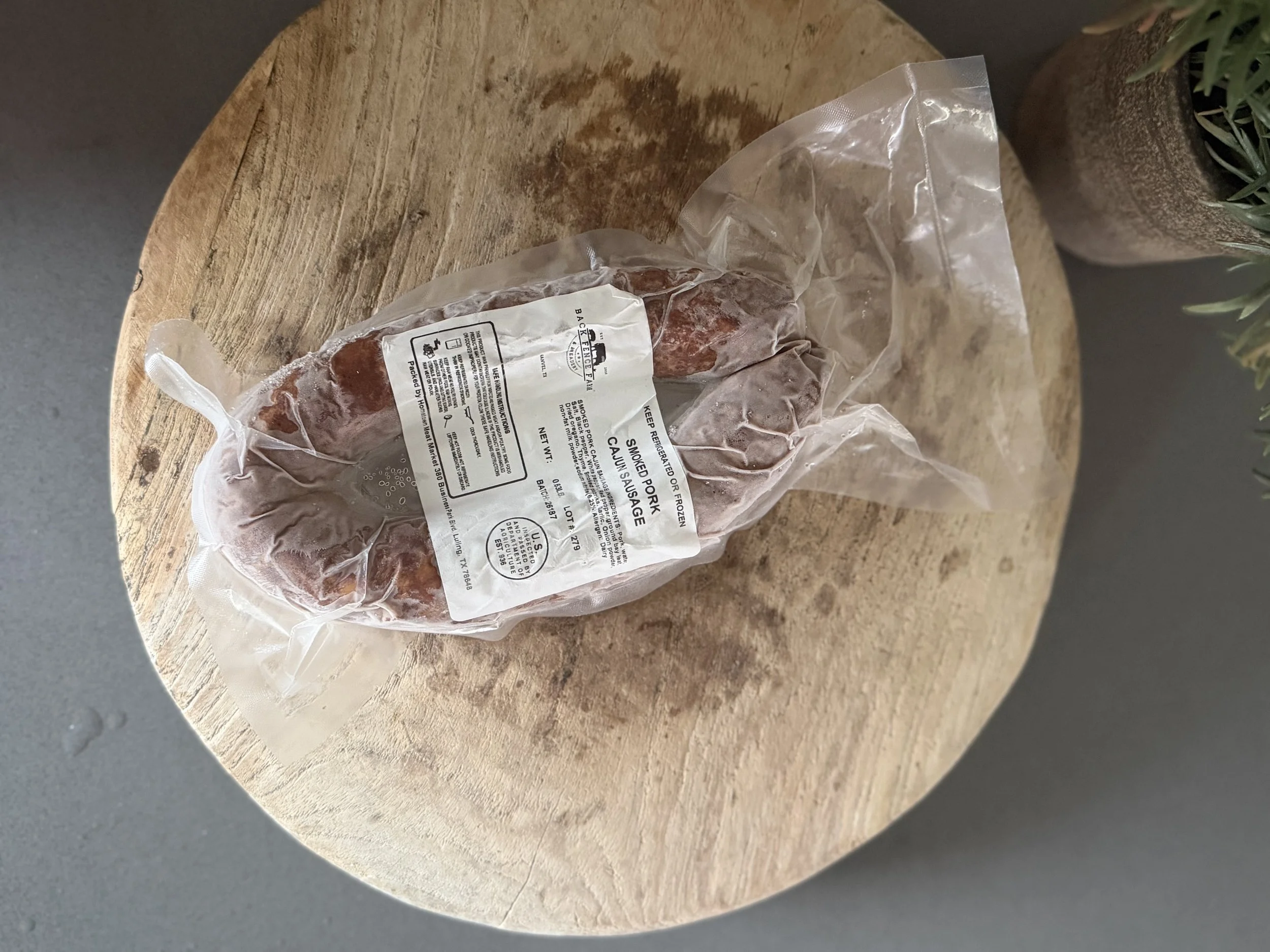 Cajun Sausage