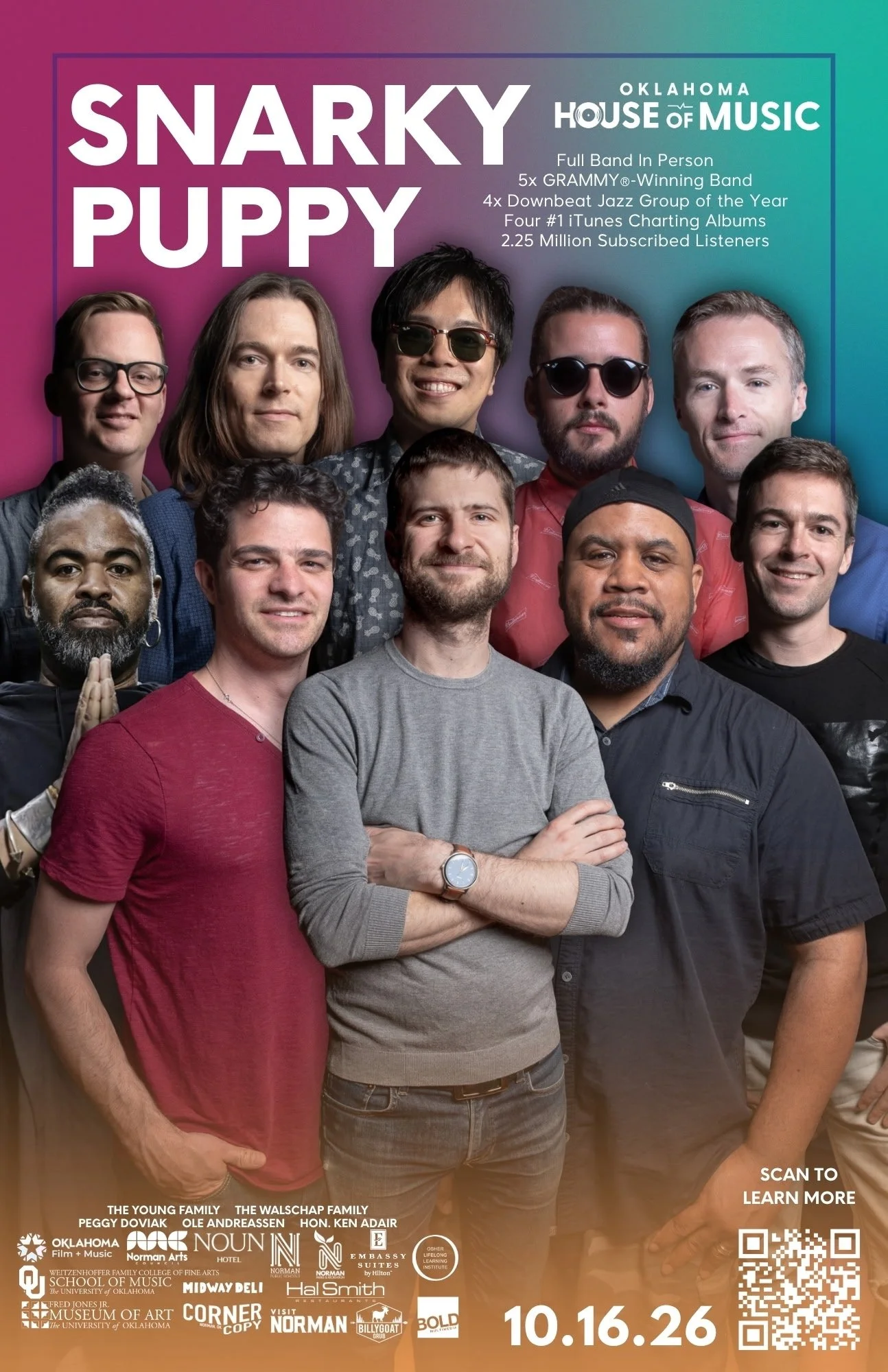 Snarky Puppy Artist Poster
