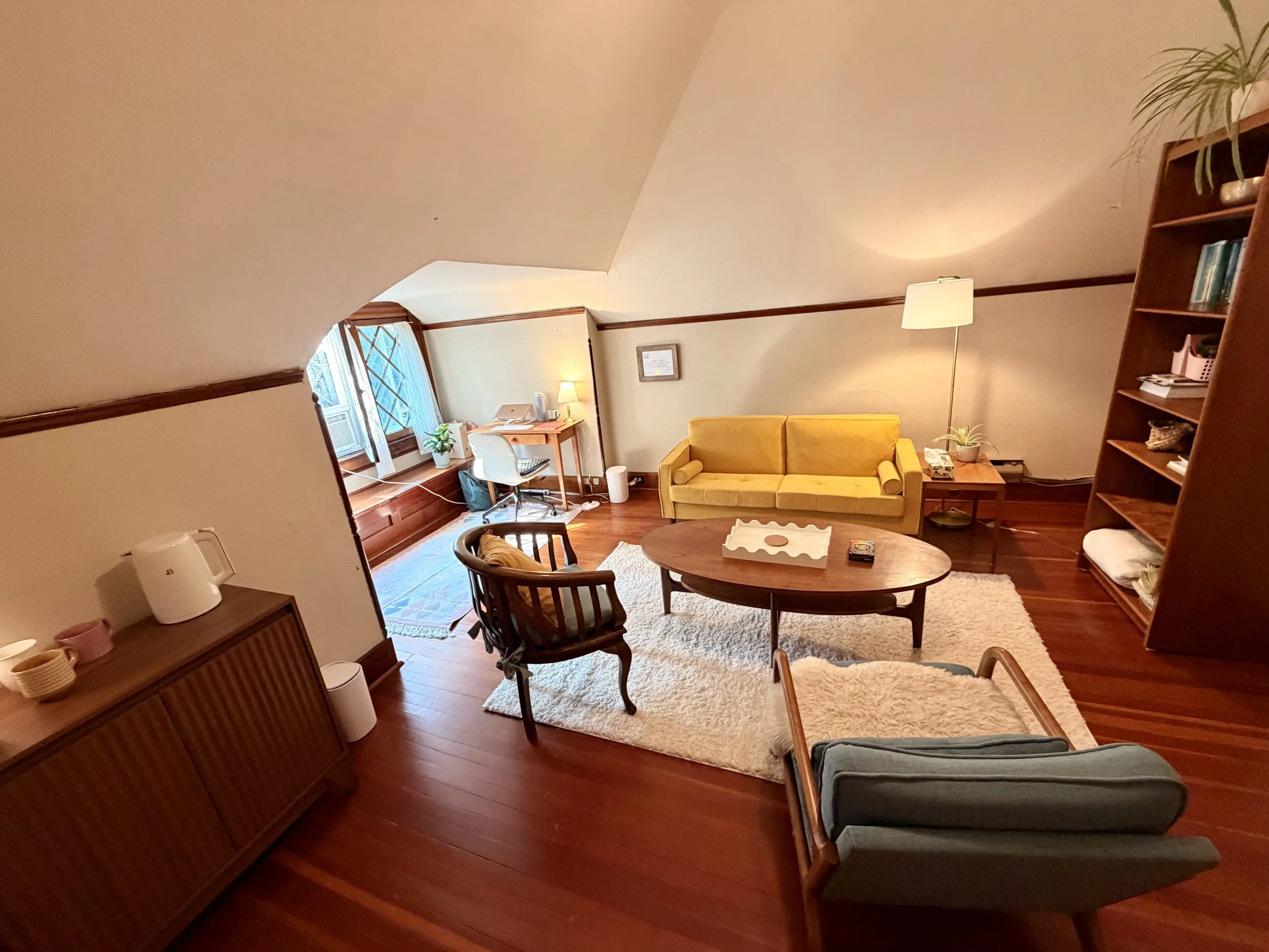 Katie Sawyer’s private counselling office in Nelson, BC
