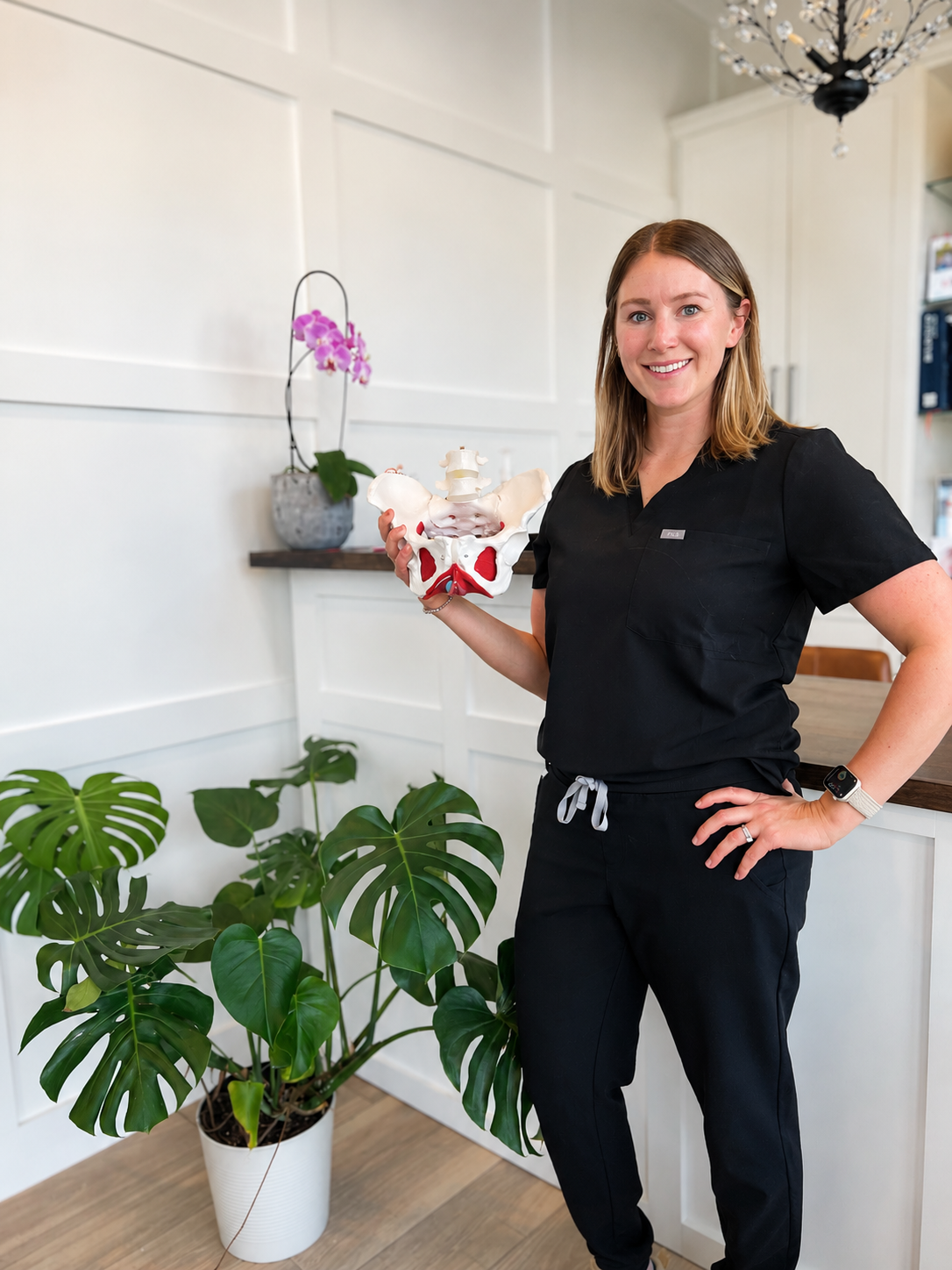Dr. Hailey Colbert, physical therapist and founder of Phocus Physical Therapy in Wilmington, NC.