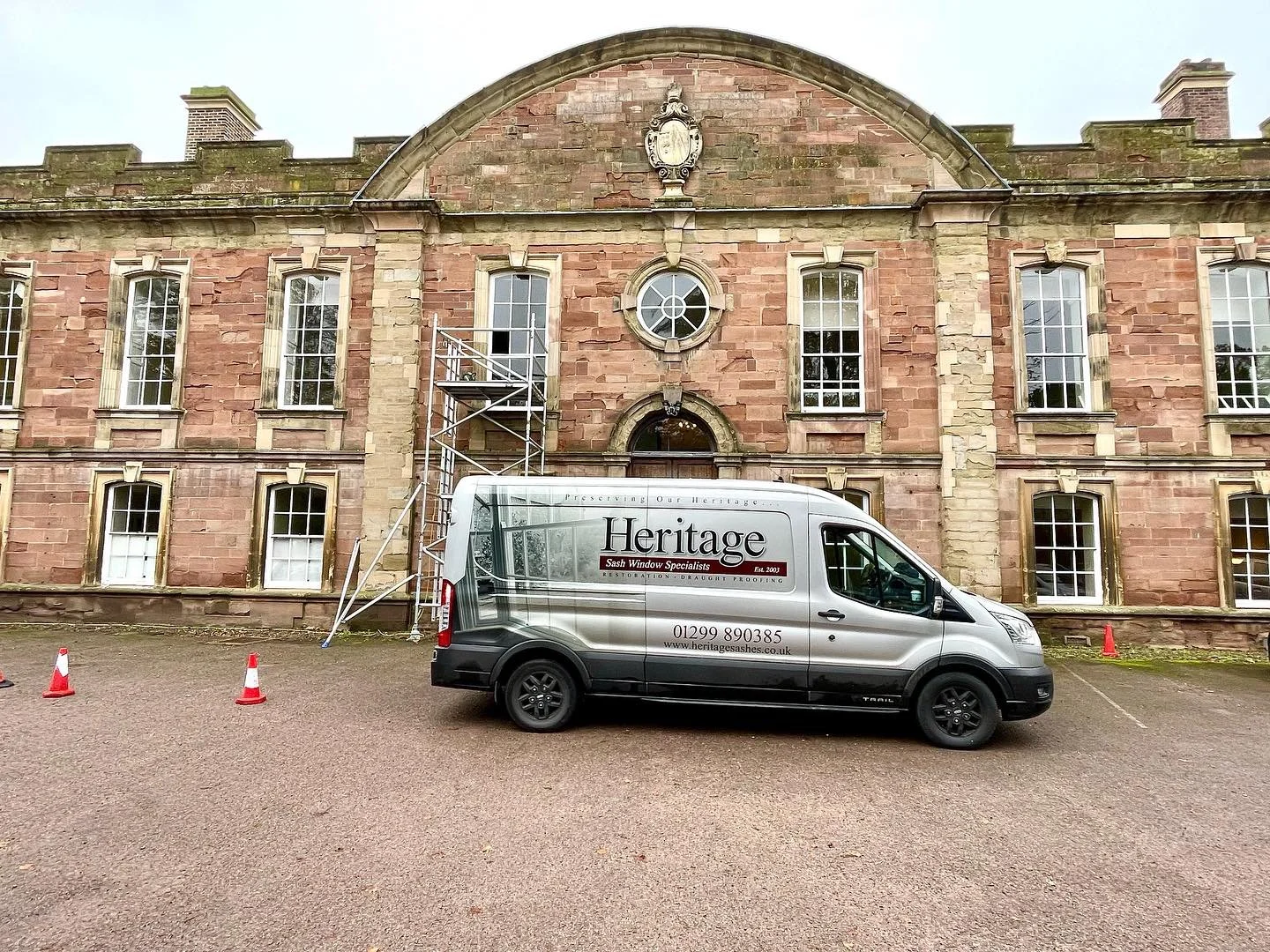Working at The Old Palace, Worcester