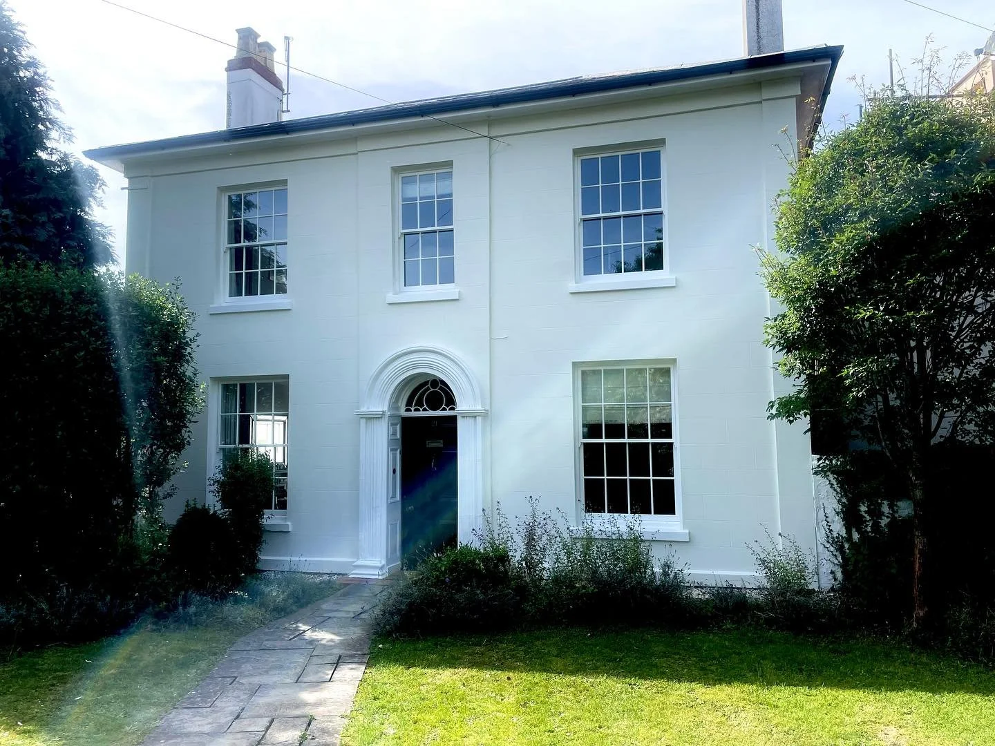 New double glazed sash lights to existing frames in Worcester