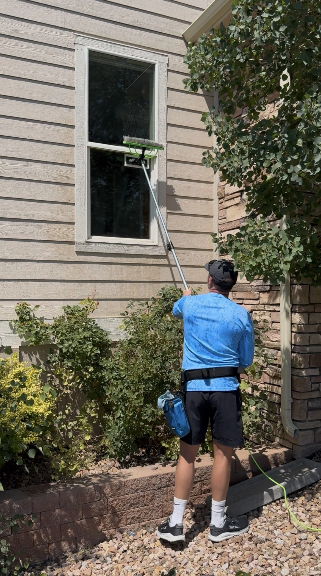 Exterior house washing and pressure washing service in Cheyenne, WY