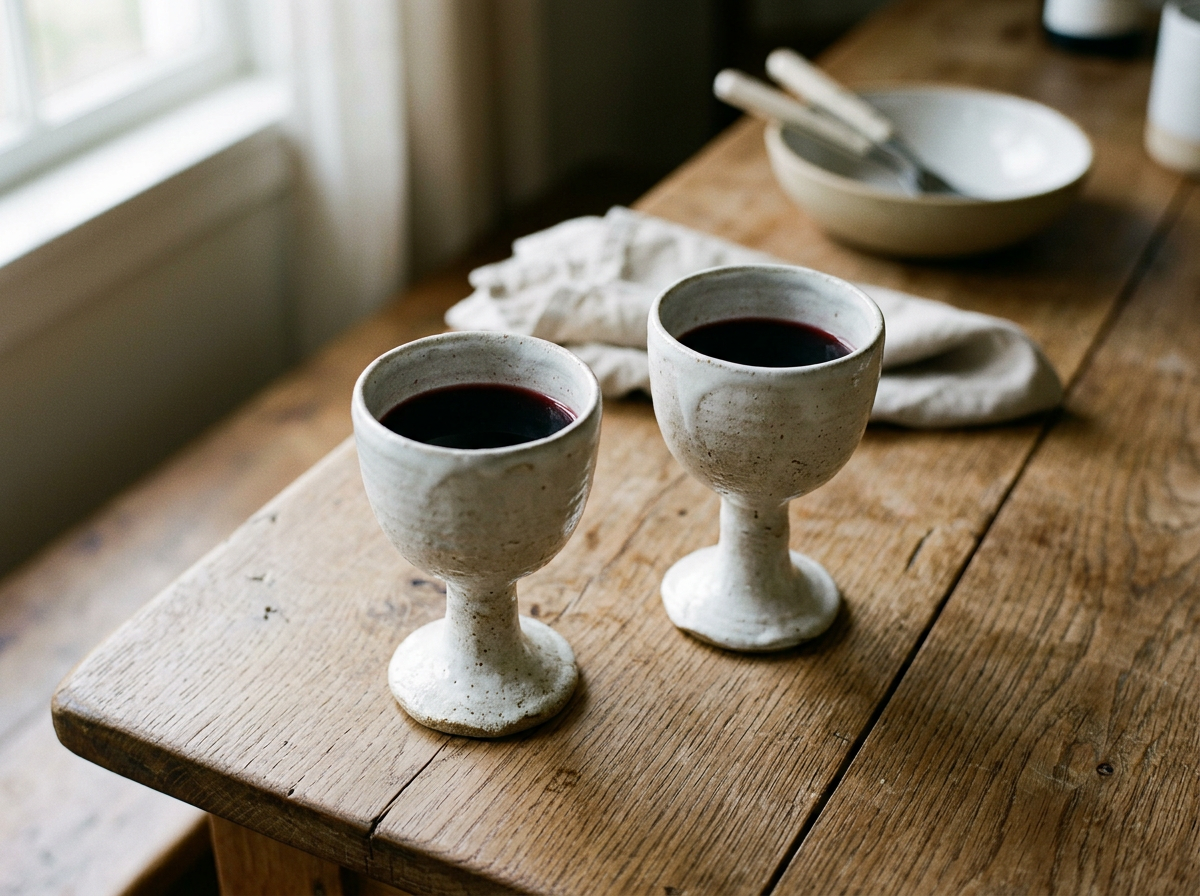 Ceramic Wine Goblet Clay Workshop