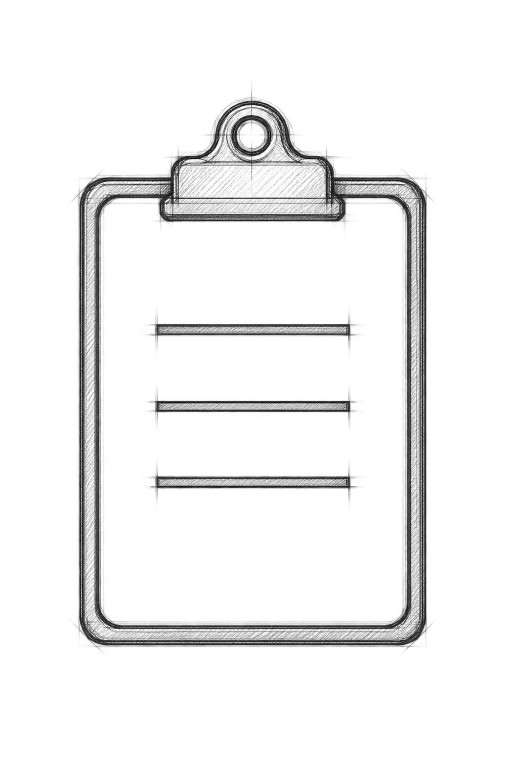 Clipboard icon representing project proposals and planning.