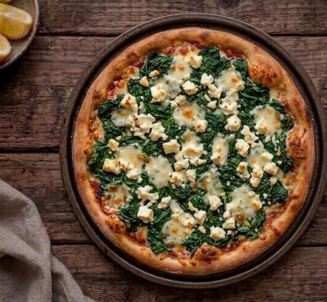 Spinach e Formaggio - 33 CM
