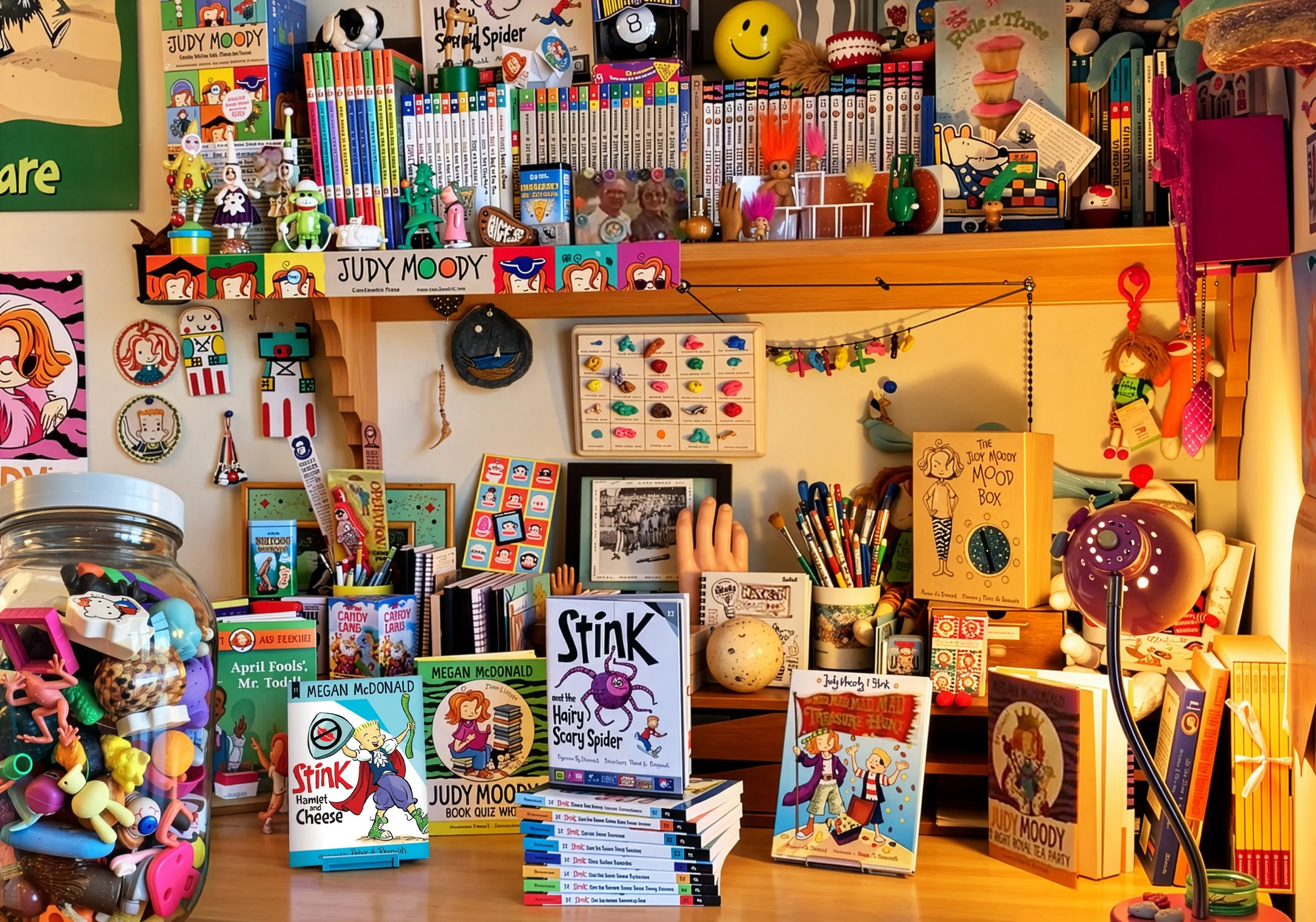 Meet Megan McDonald, the award-winning author of the Judy Moody and Stink series. Explore her funny, heartfelt books for young readers