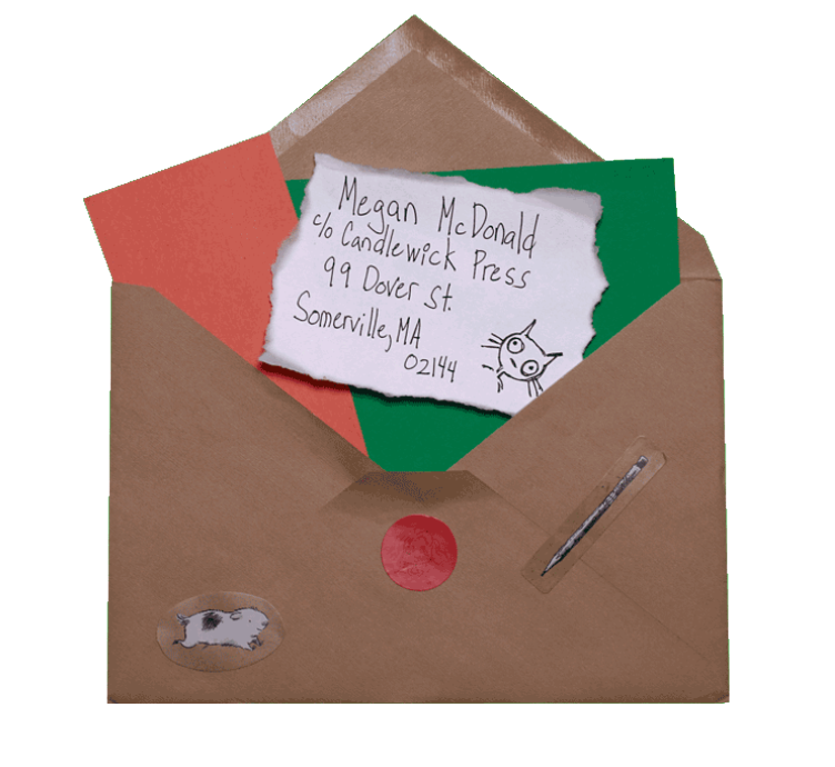 Fan letter to author Megan McDonald
