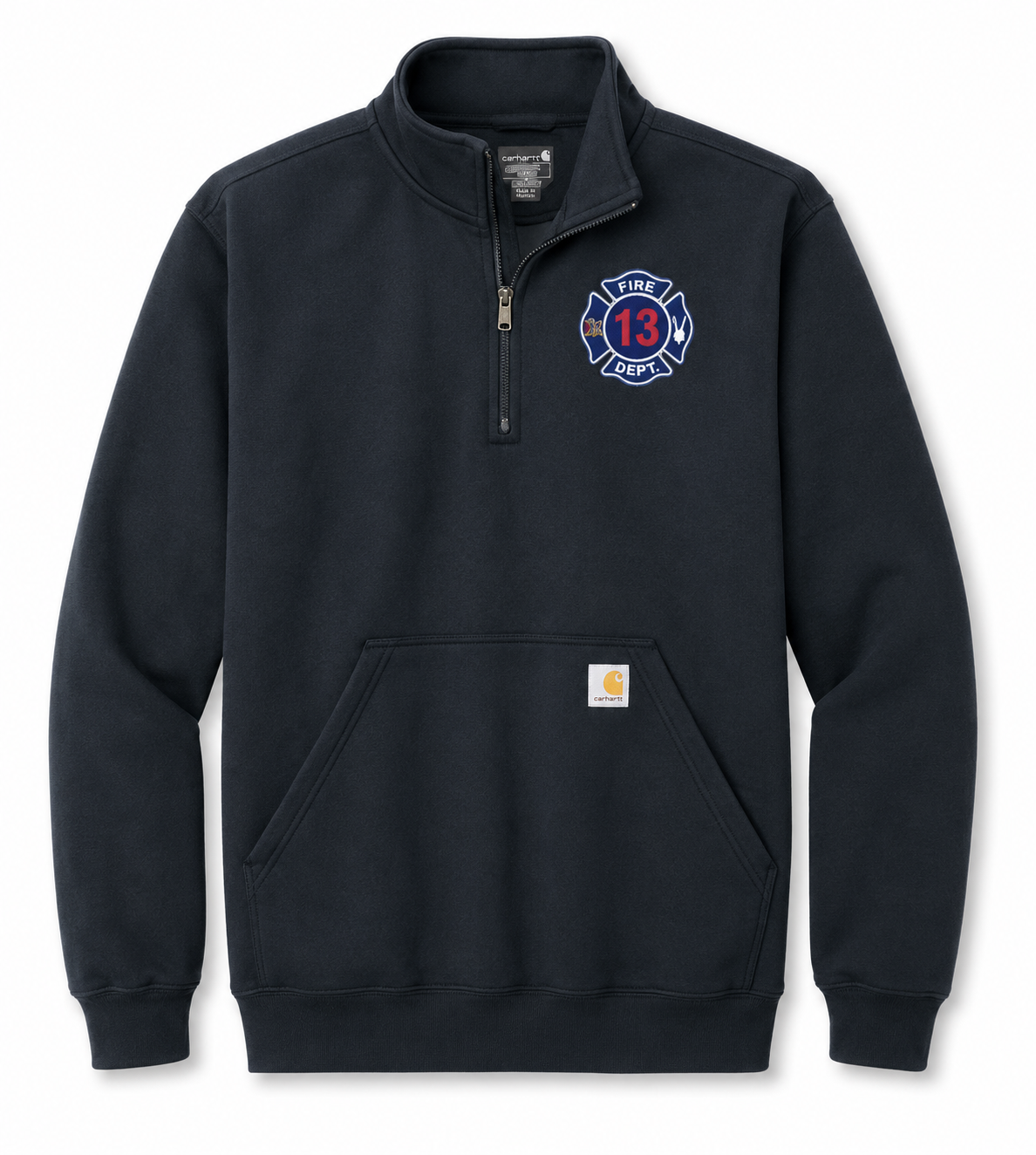 Carhartt Midweight 1/4-Zip Sweatshirt  – Fire & EMS Custom Embroidered