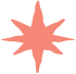Pink starburst shape