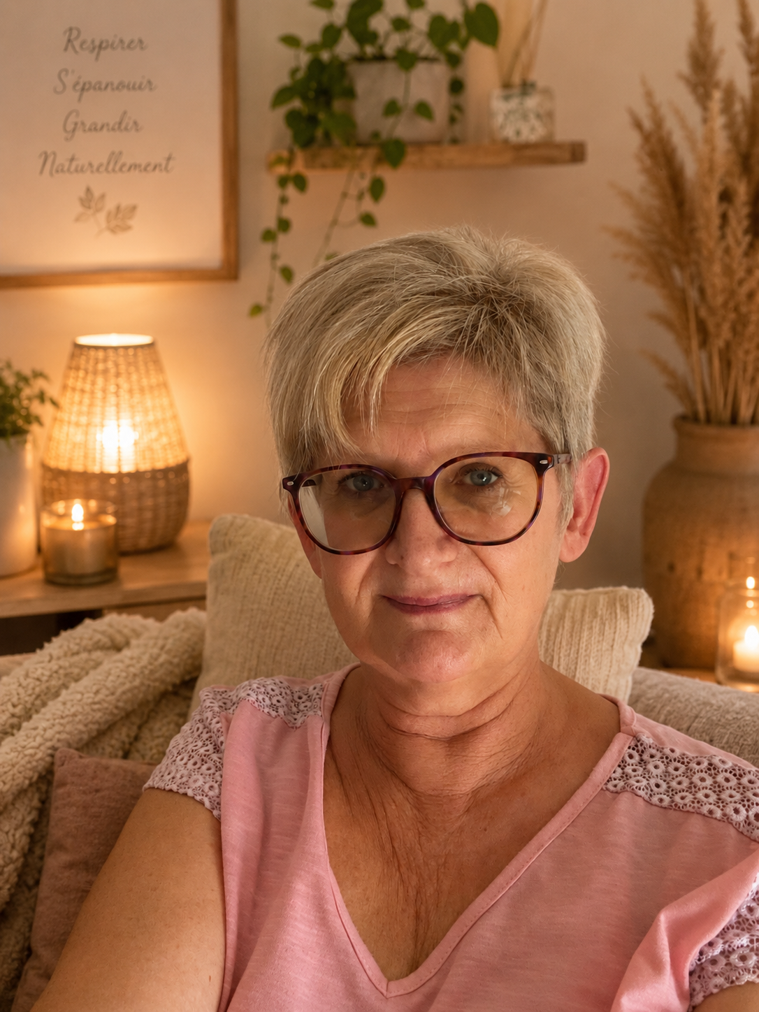 Photo d'Isabelle Boizet, éducatrice spécialisée et naturopathe.