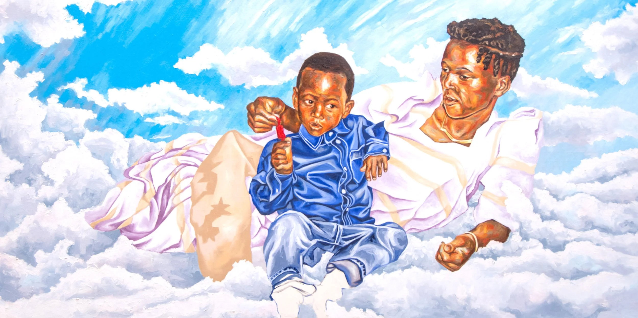 BEAUTY DIVINE, oil on canvas, 140cm x 280cm, 2024-2025