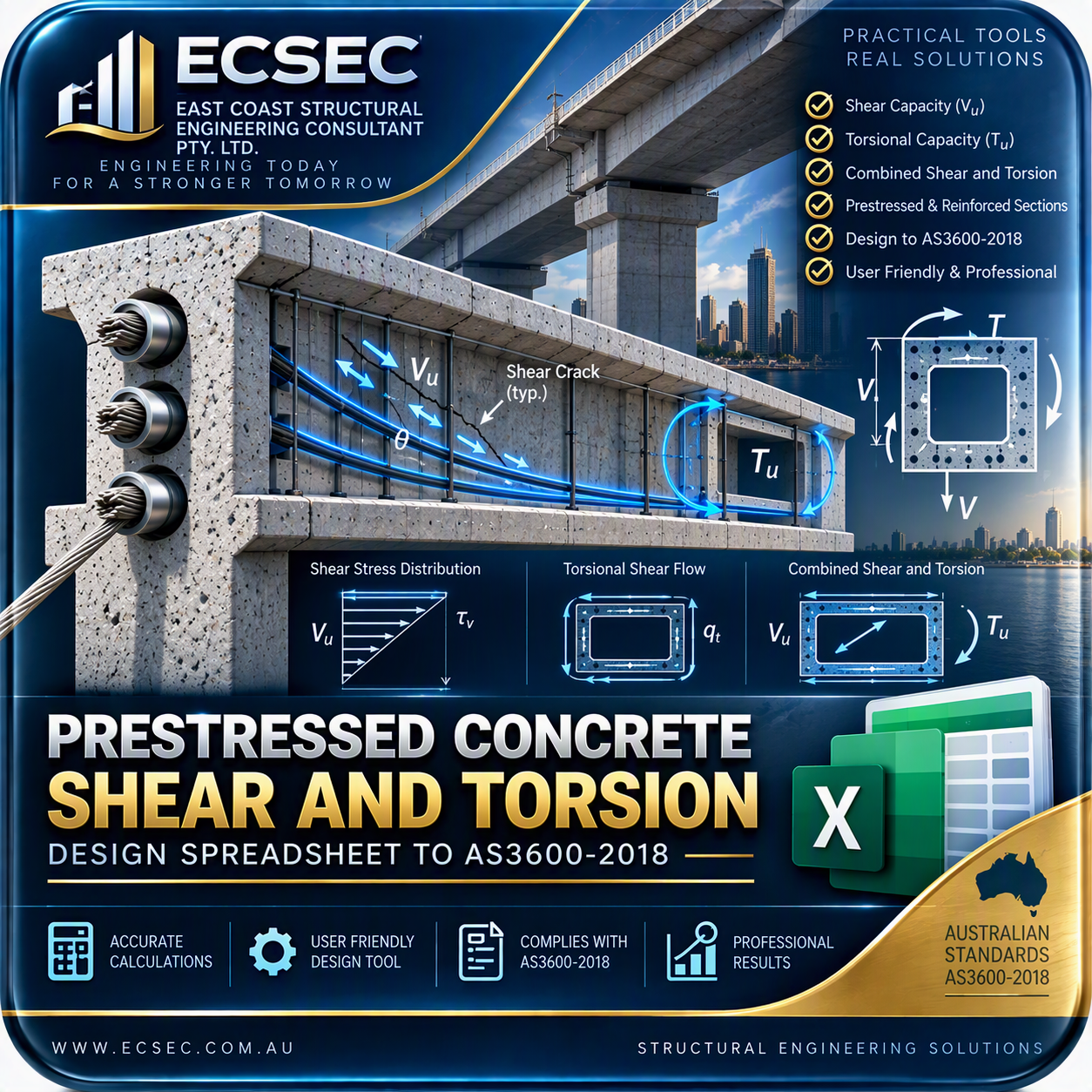 Prestressed Concrete - Shear and torsion