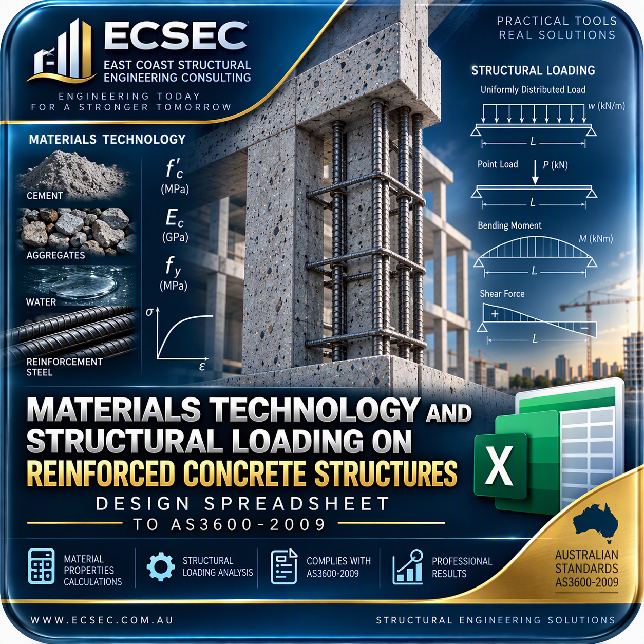 Reinforced Concrete - Materials Technology and Structural Loading