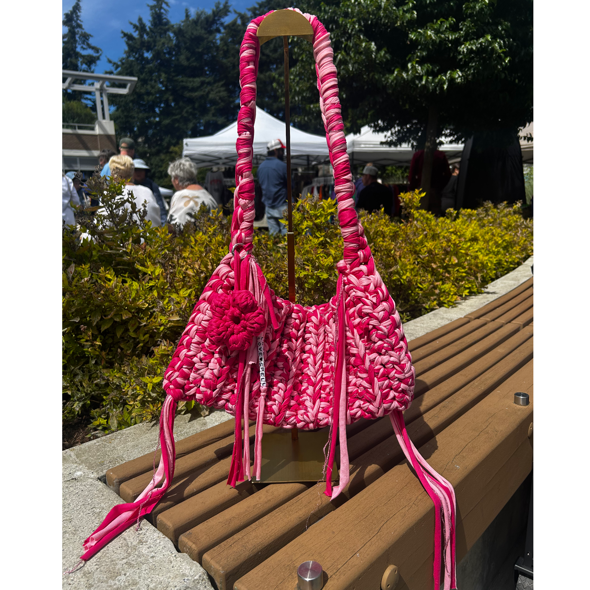 PINK SODA SHOULDER BAG