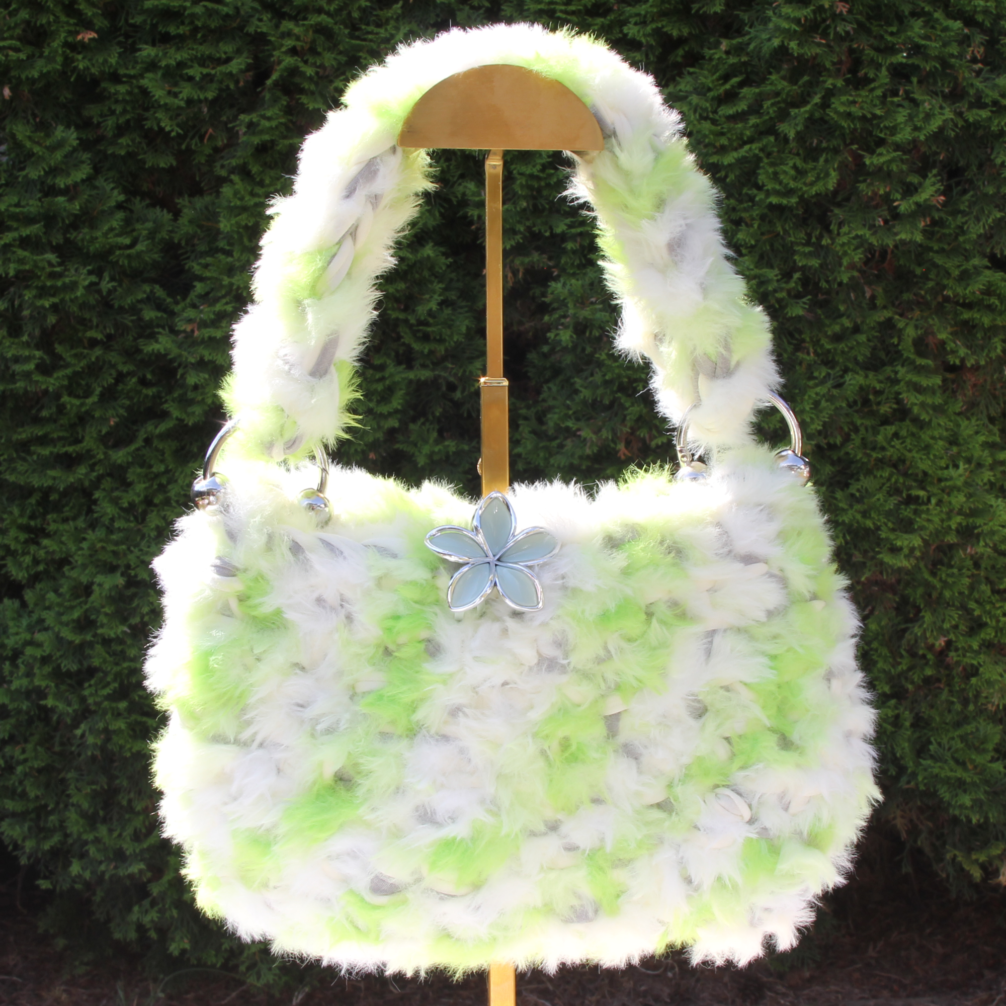 LIME SHOULDER BAG