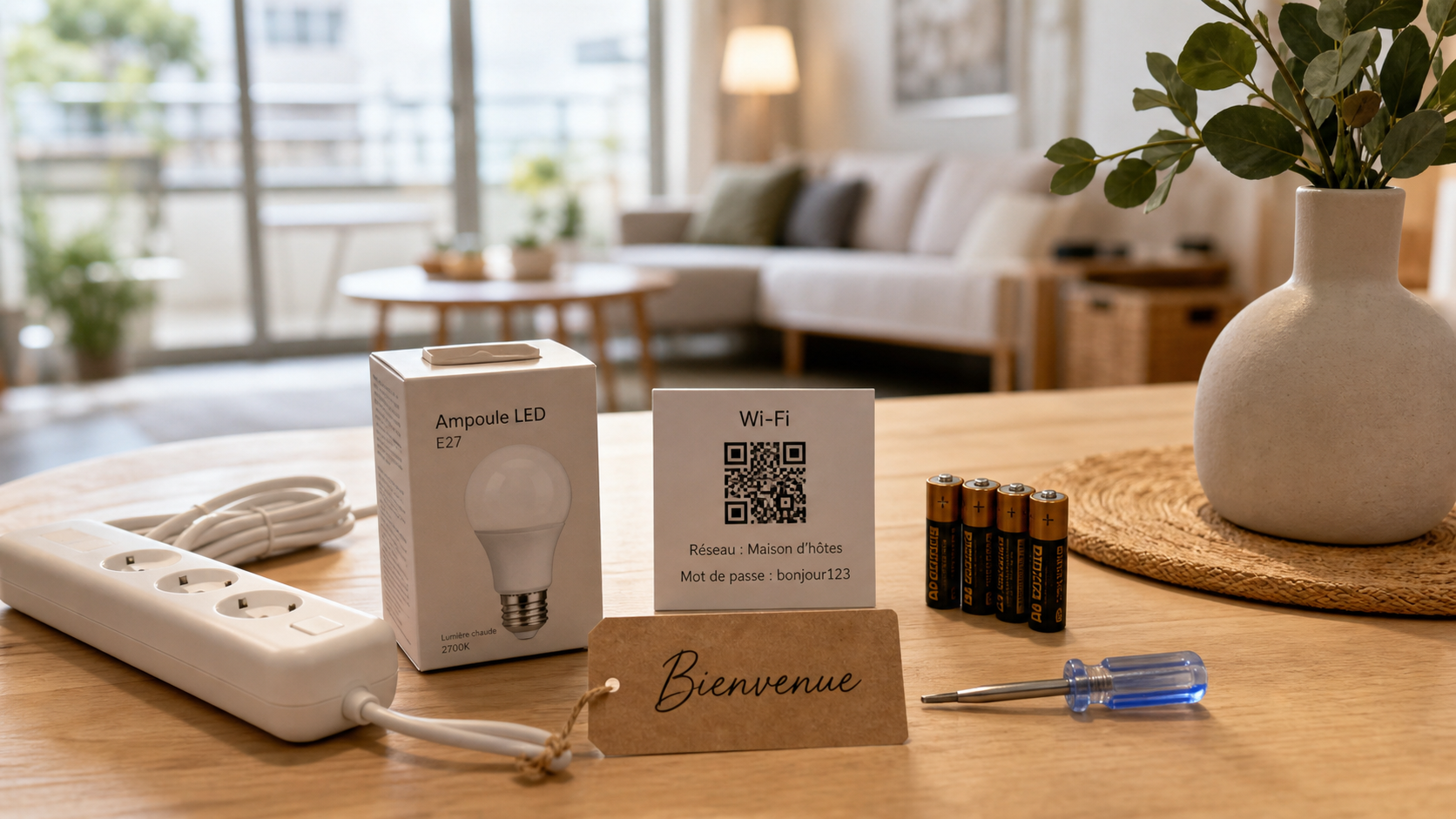 Les petits accessoires qui font toute la différence dans un Airbnb