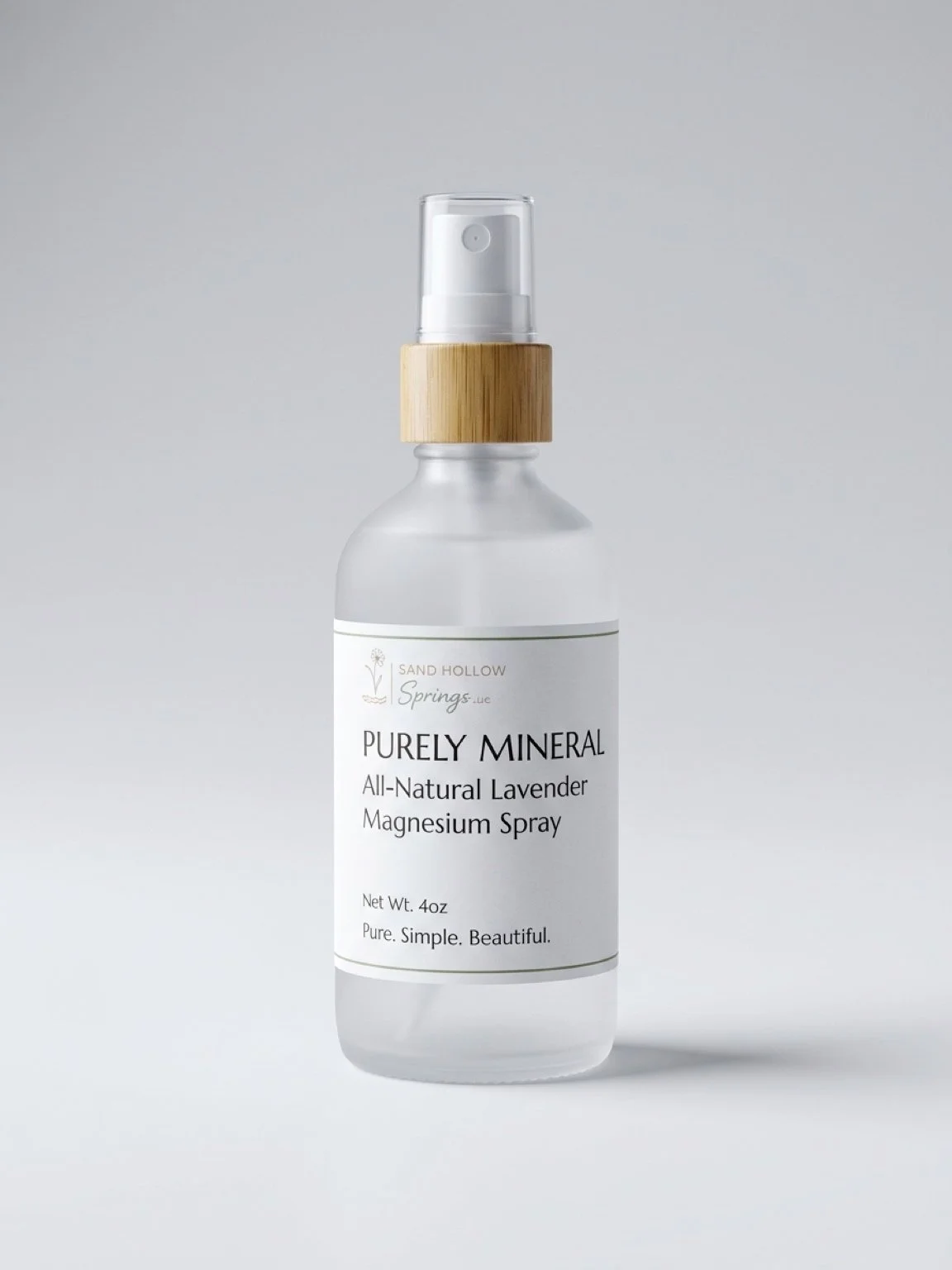 PURELY MINERAL ALL-NATURAL LAVENDER MAGNESIUM SPRAY