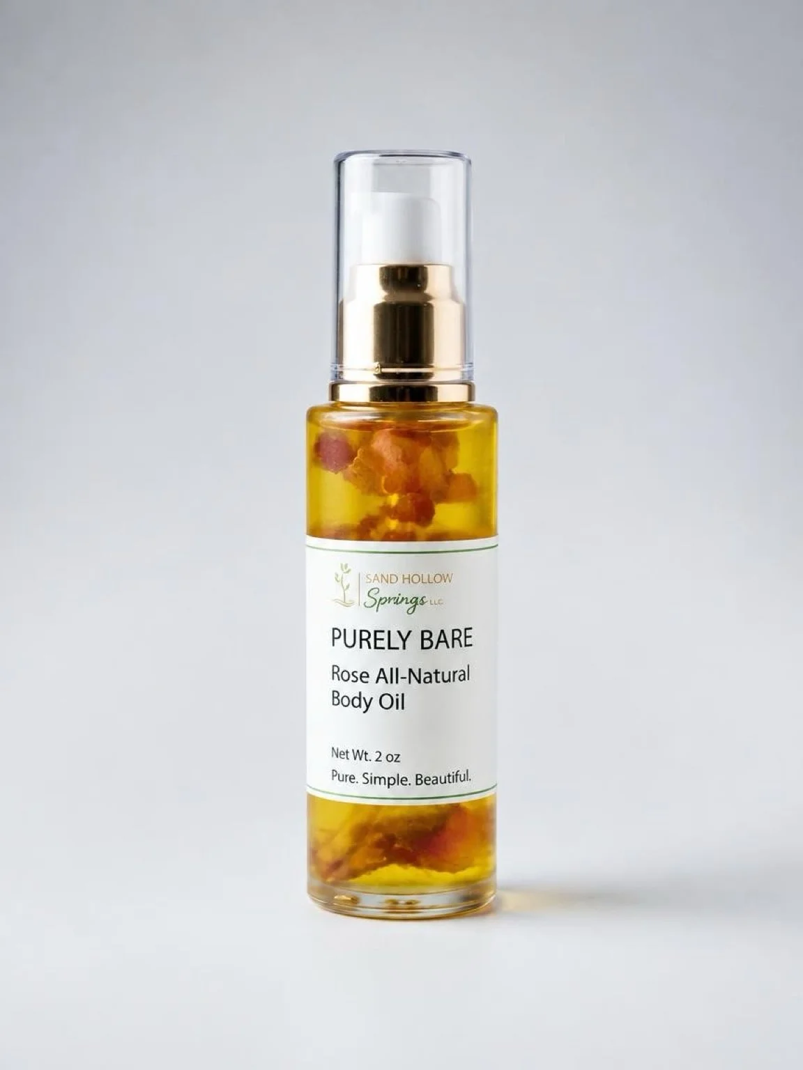 PURELY BARE ROSE ALL-NATURAL BODY OIL5