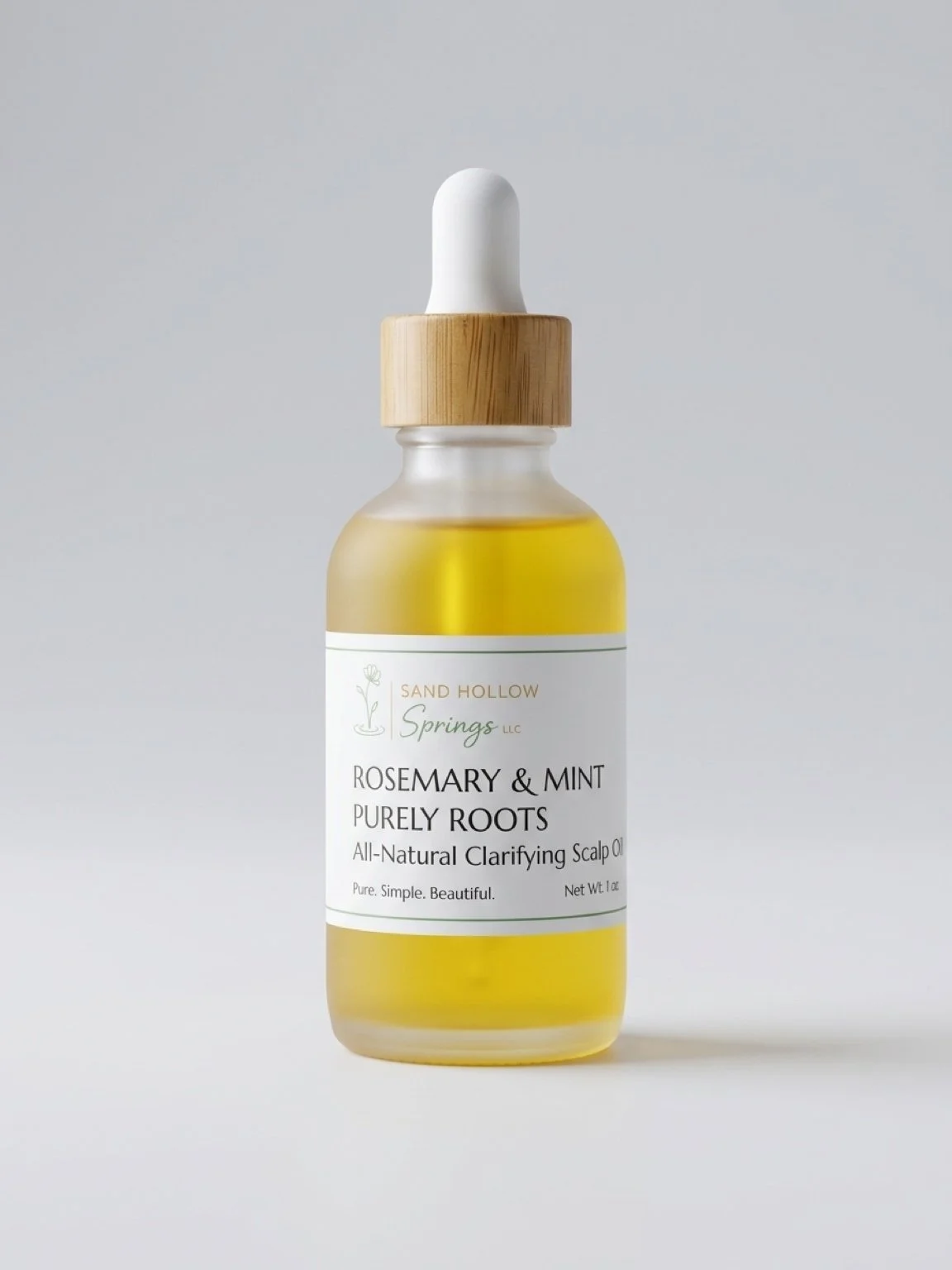 PURELY ROOTS ROSEMARY & MINT CLARIFYING SCALP OIL