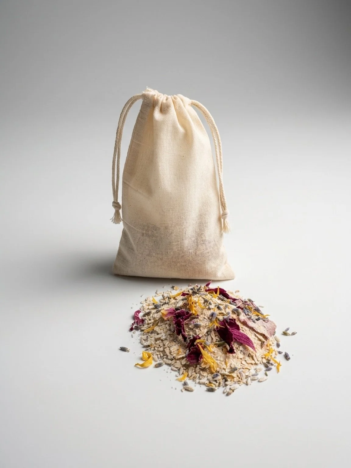 OAT MILK & LAVENDER ALL-NATURAL BOTANICAL BATH TEA BAGS