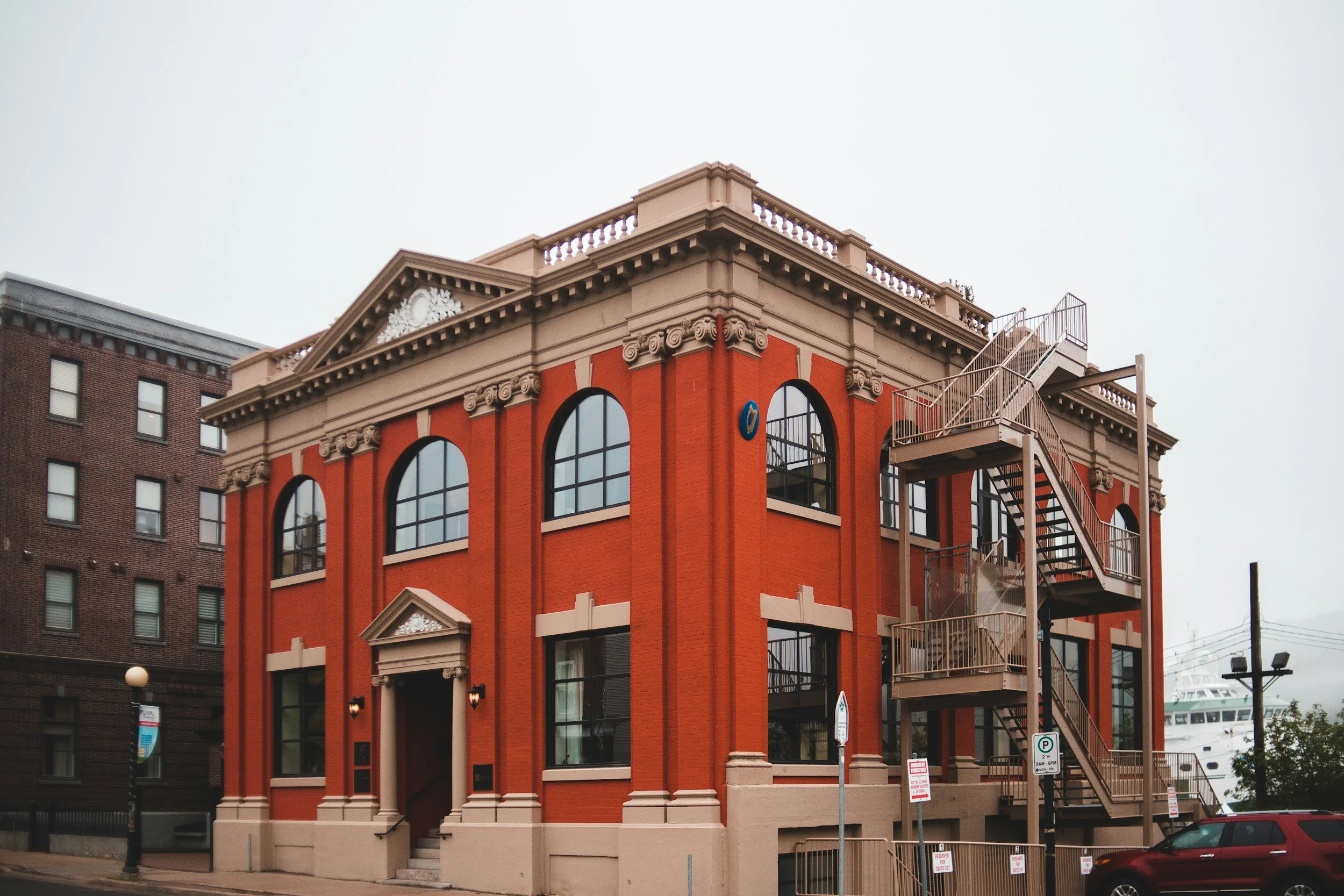 beautifully restored historic building