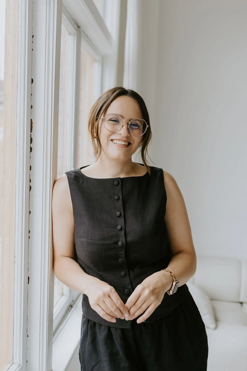 Alaina Gordon, founder and interior designer at Pure Perspective in Vancouver.