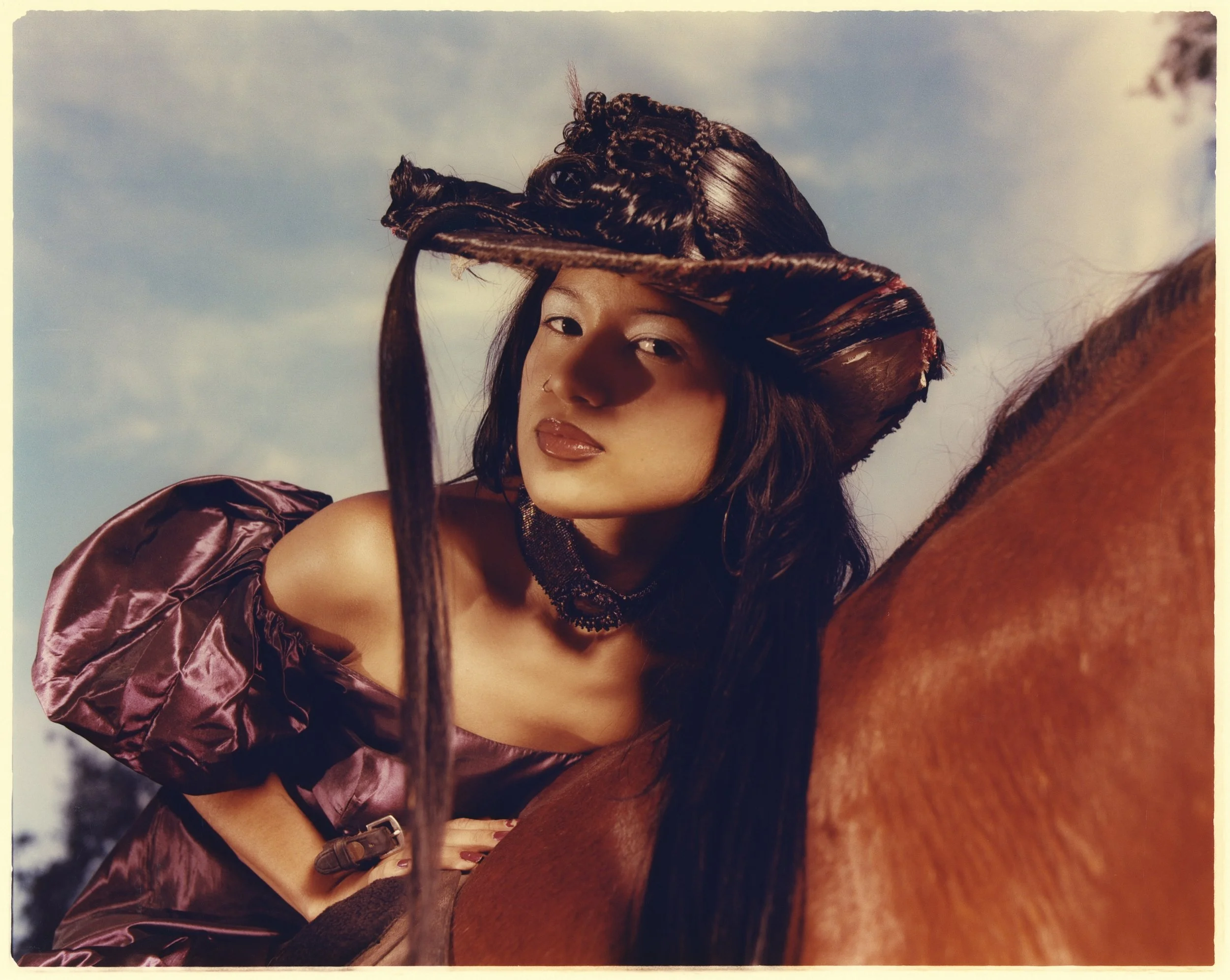 “Sombrero de Pelo” 
Synthetic Hair Hat 