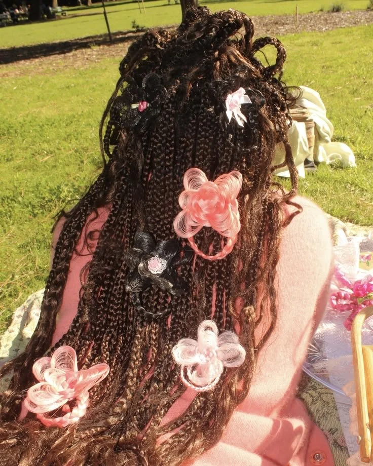 Custom Hair Floral Clips