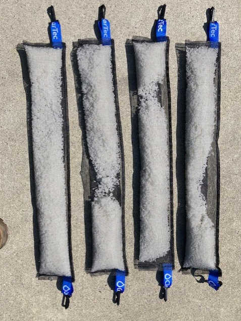 4 Pack 22" Rubberizer Catch Basin Filters w/Clips