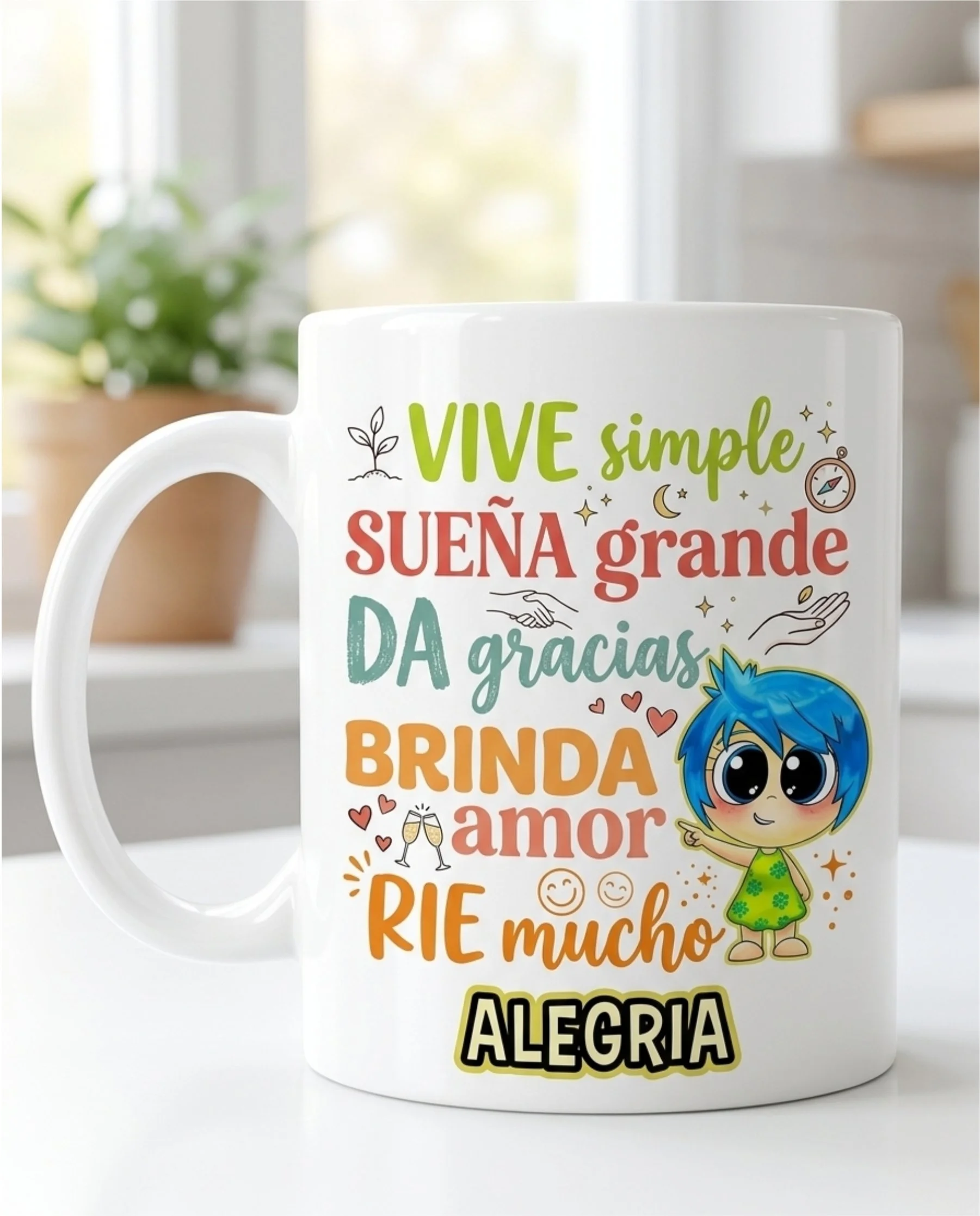 Taza Inspira y Vive