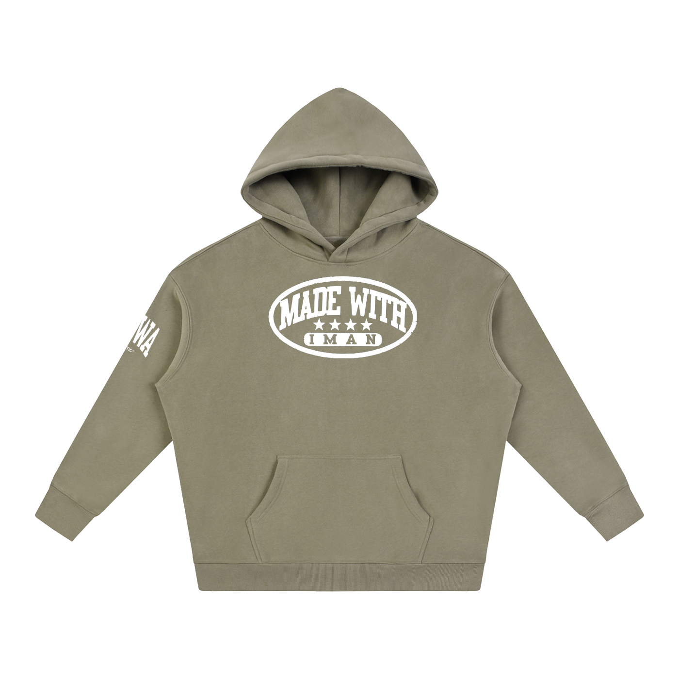 MADE WITH TAQWA Oversize Fleeced Hoodie