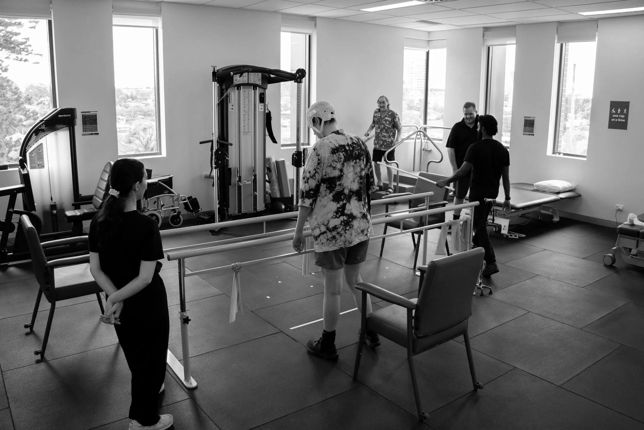 Stroke recovery group class at Rehab Pro Physiotherapy Blacktown