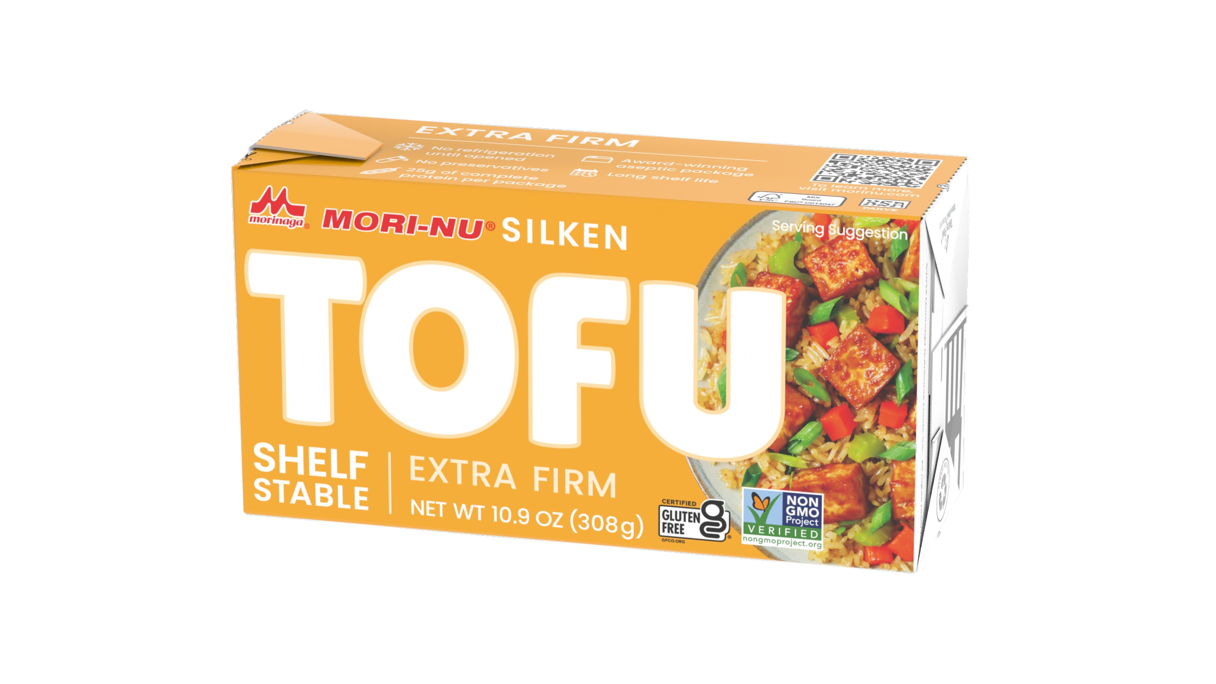 Mori-Nu Silken Tofu Extra Firm Package Image