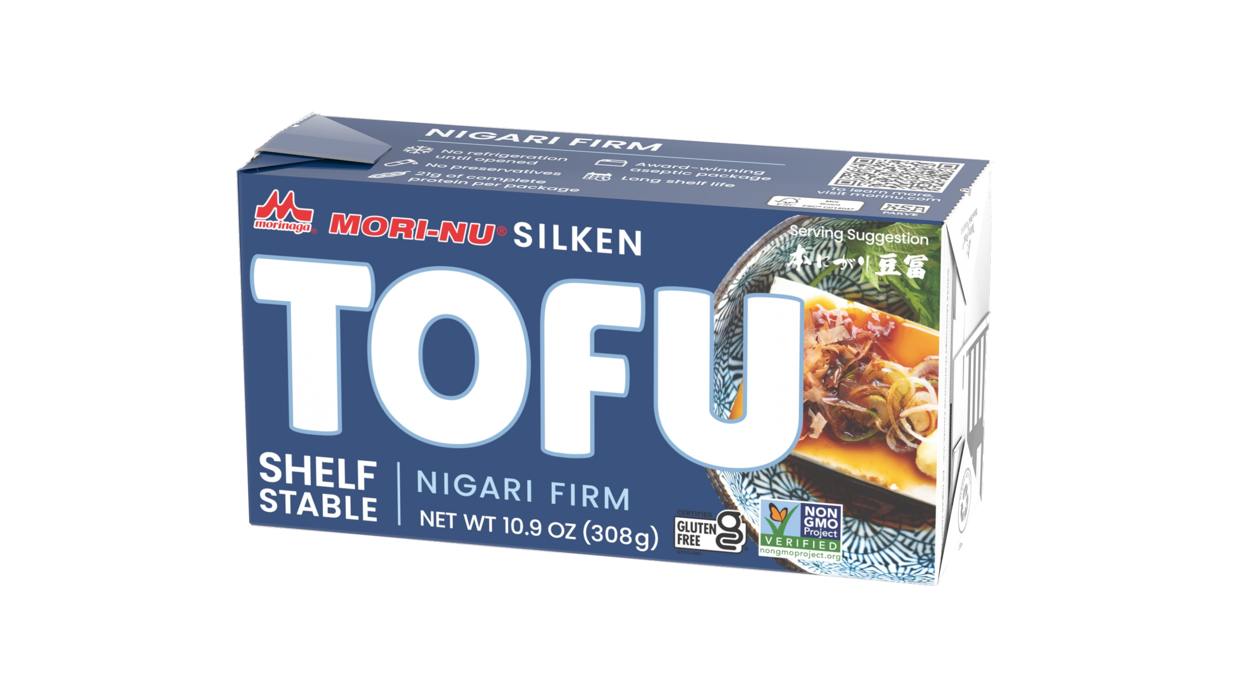 Mori-Nu Silken Tofu Nigari Firm Package Image