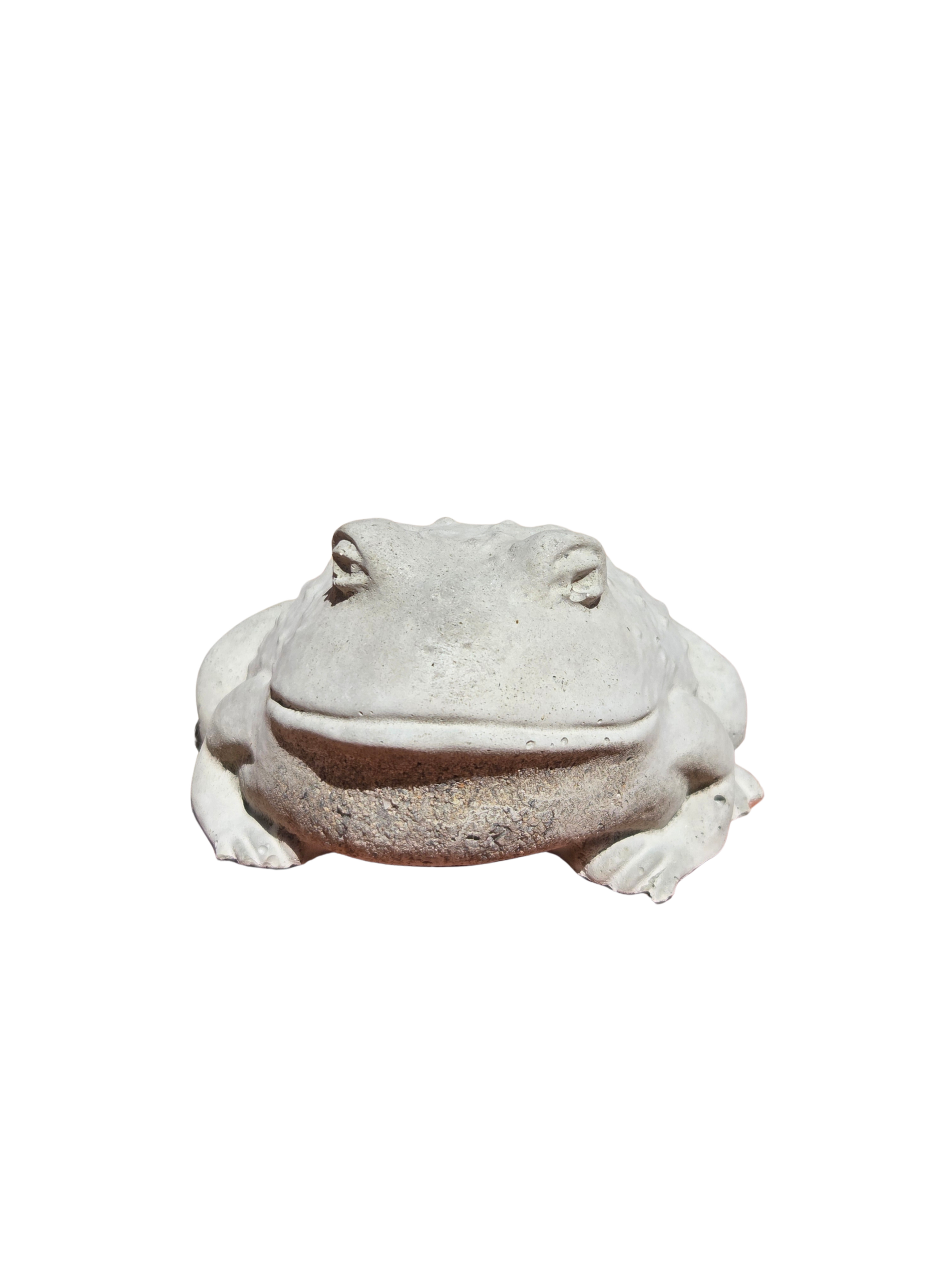 Concrete Toad Garden Statue