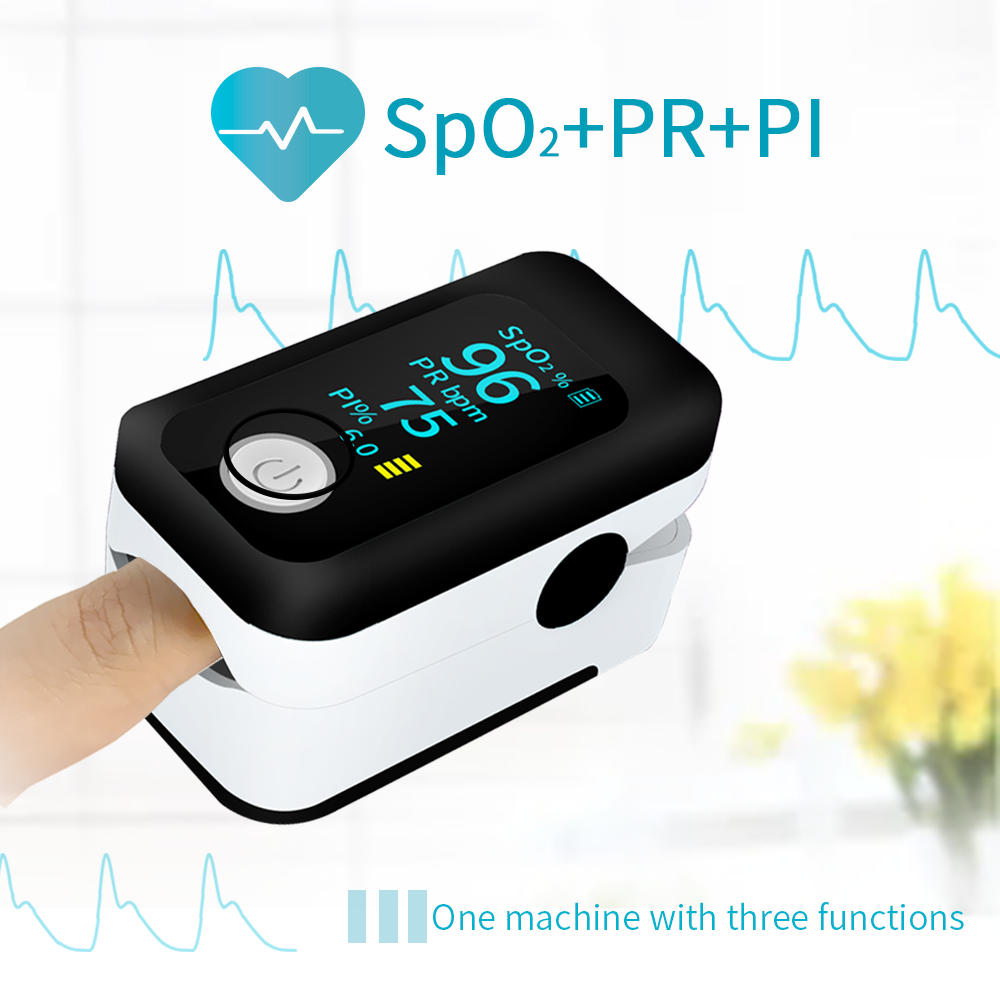 Taiko-Net Pulse Oximeter SpO2 Meter OLED Screen