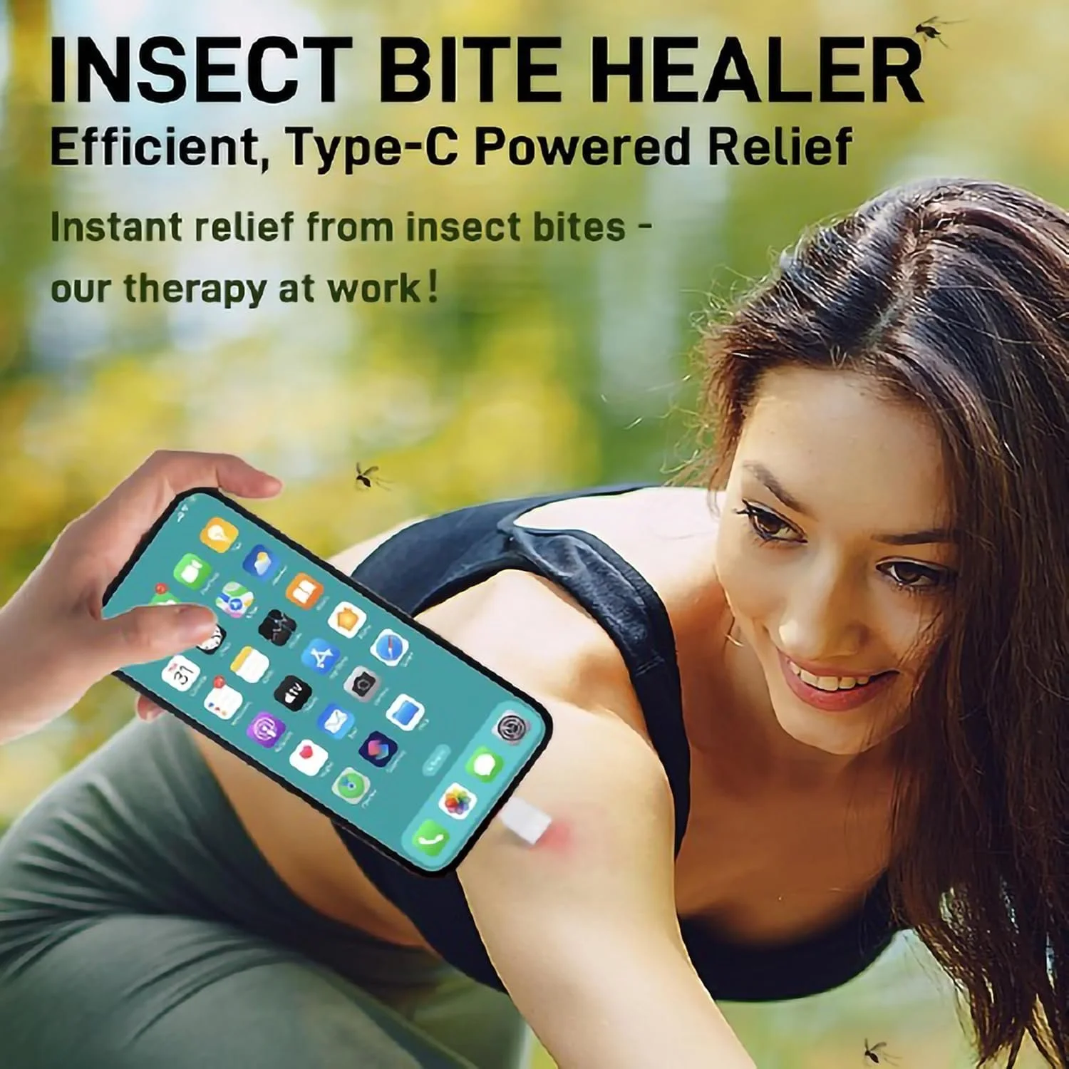 Taiko-Net Insect Bite Healer - (Water-Resistant & Type-C Powered)