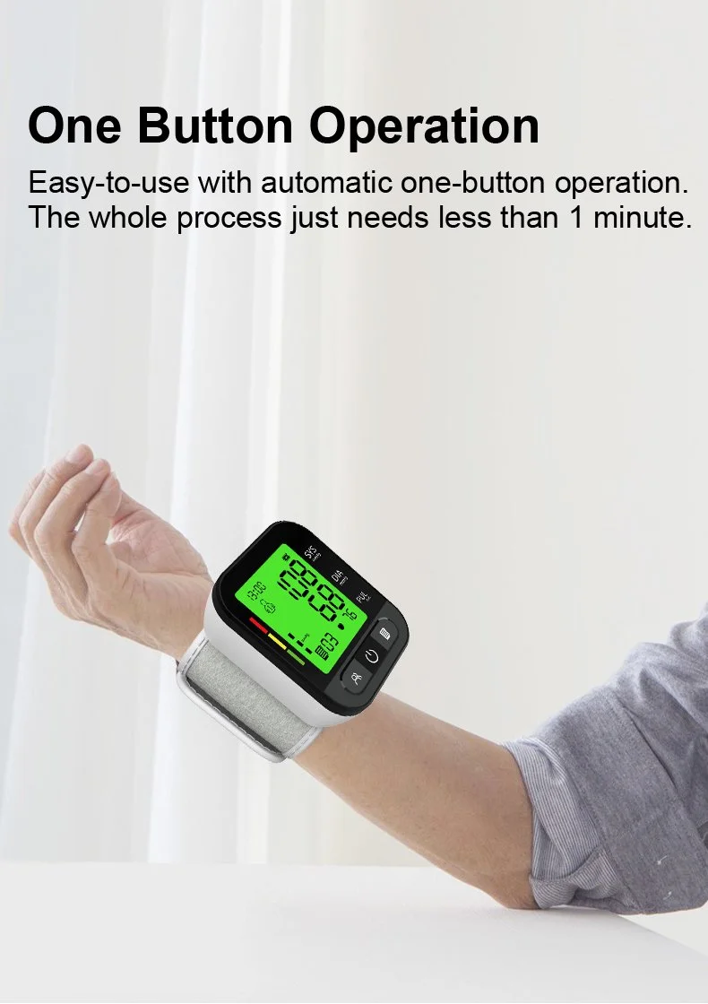 Taiko-Net Wrist Blood Pressure Monitor Portable