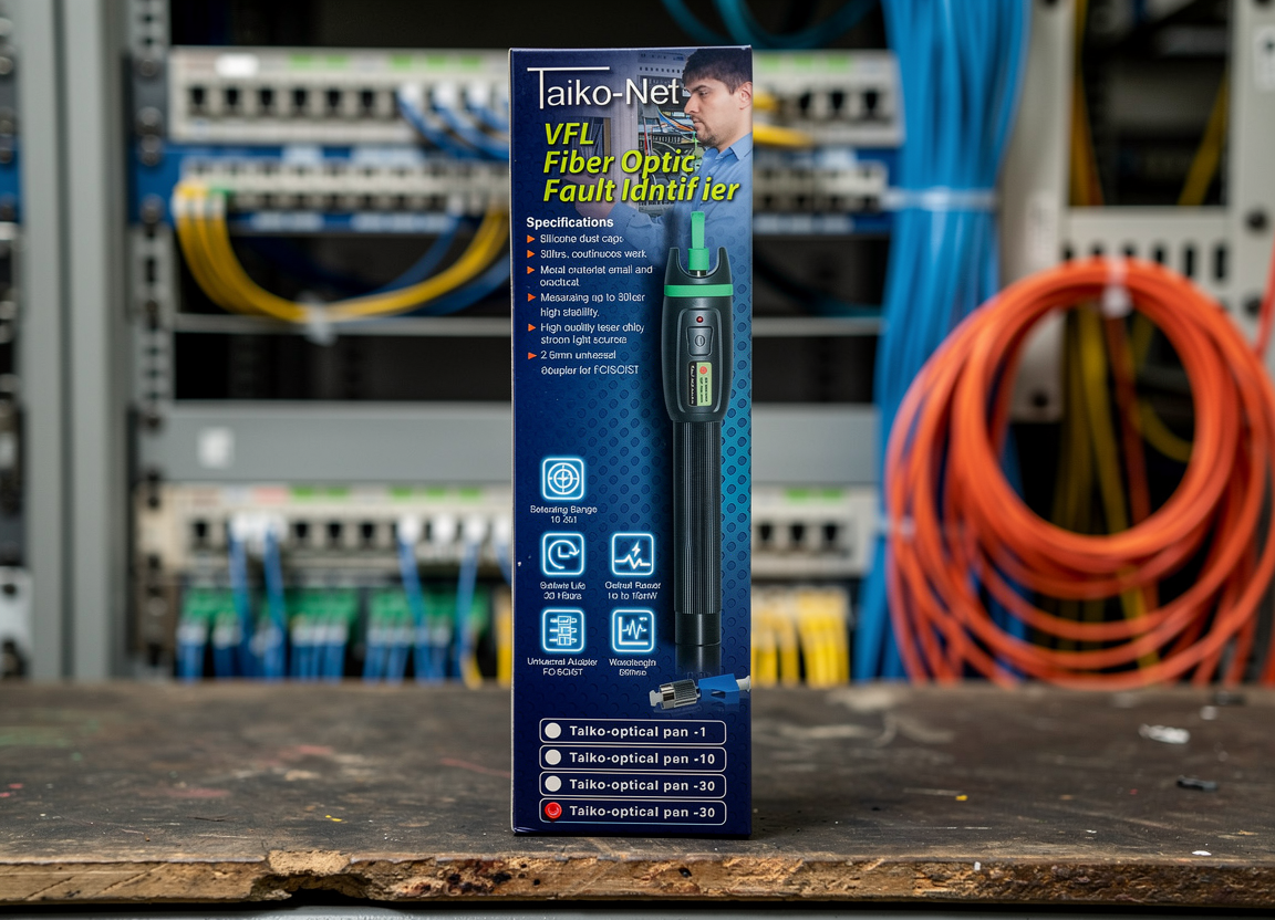 Taiko-Net Visual Fault Locator Pen-30 (30mw/30km) LC/FC/SC/ST