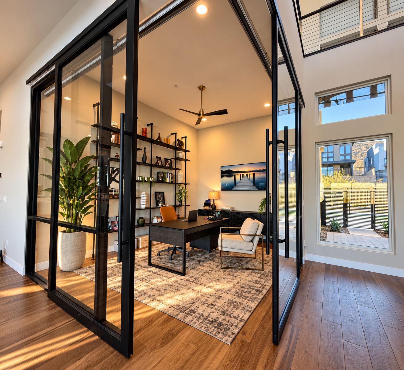Sunlit Modern Home Office Retreat.png