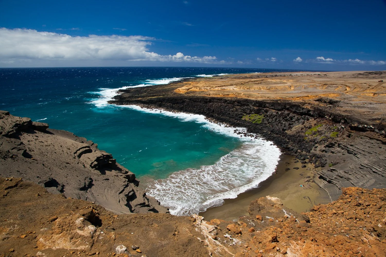 The Road to Green Sands Beach