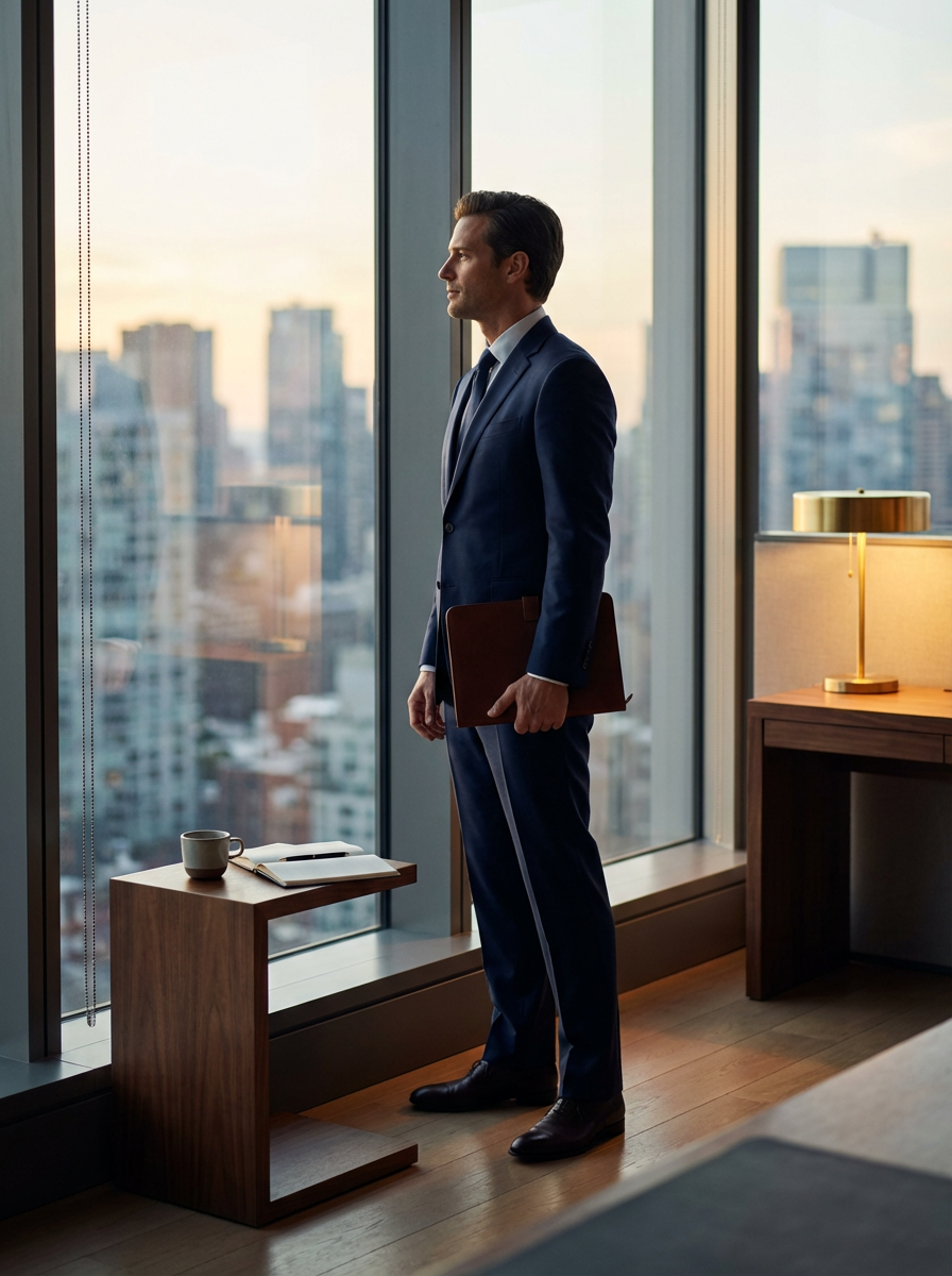 A CFO reflecting on bookkeeping data
